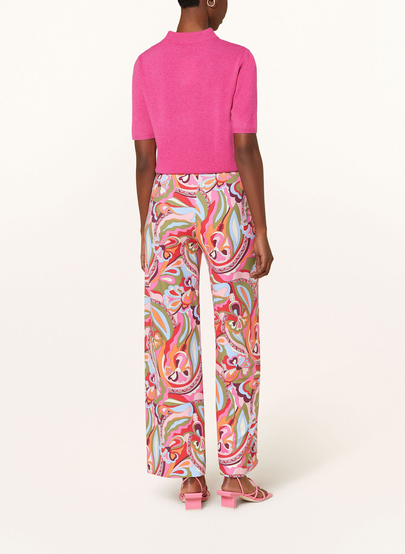 SEDUCTIVE Wide leg trousers KIMBERLY: Quiksilver Veste en jean de travail Blanc