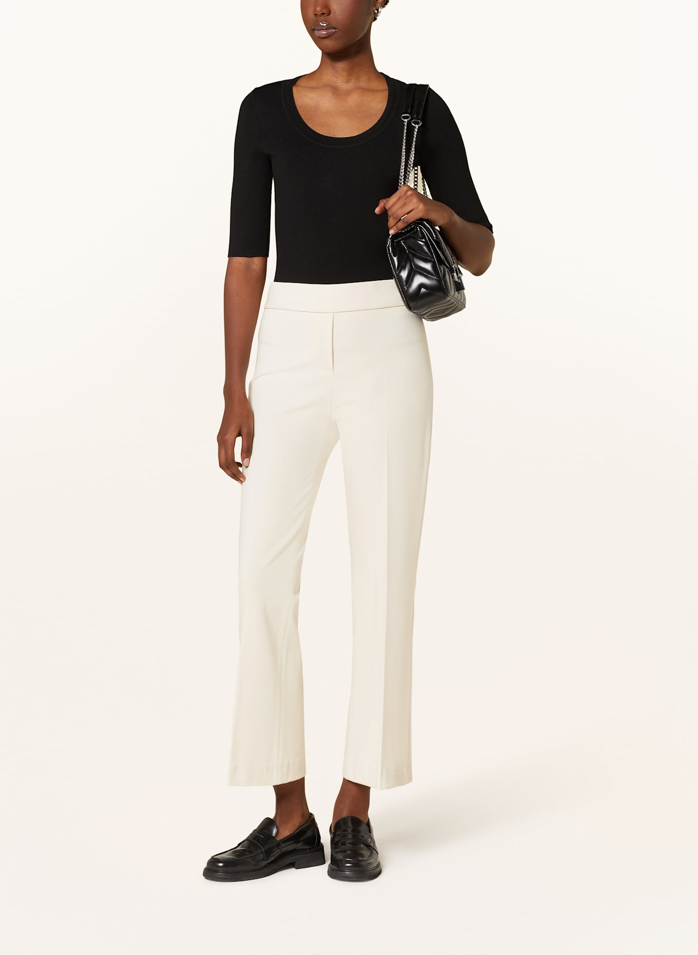 SEDUCTIVE Jerseyhose NANETTE: CREME