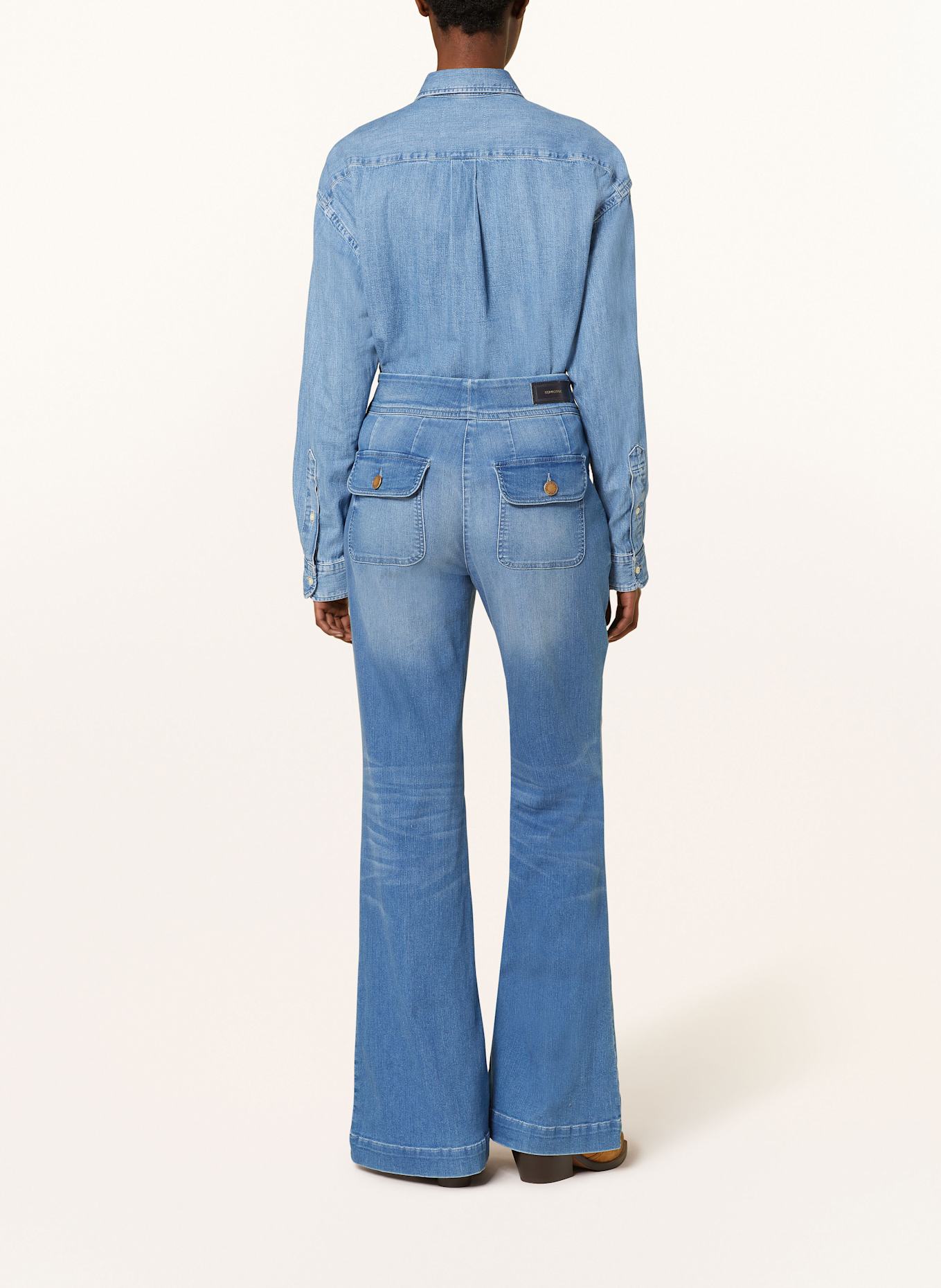 SEDUCTIVE Flared Jeans CAMILE, Farbe: 818 Eisblau (Bild 3)
