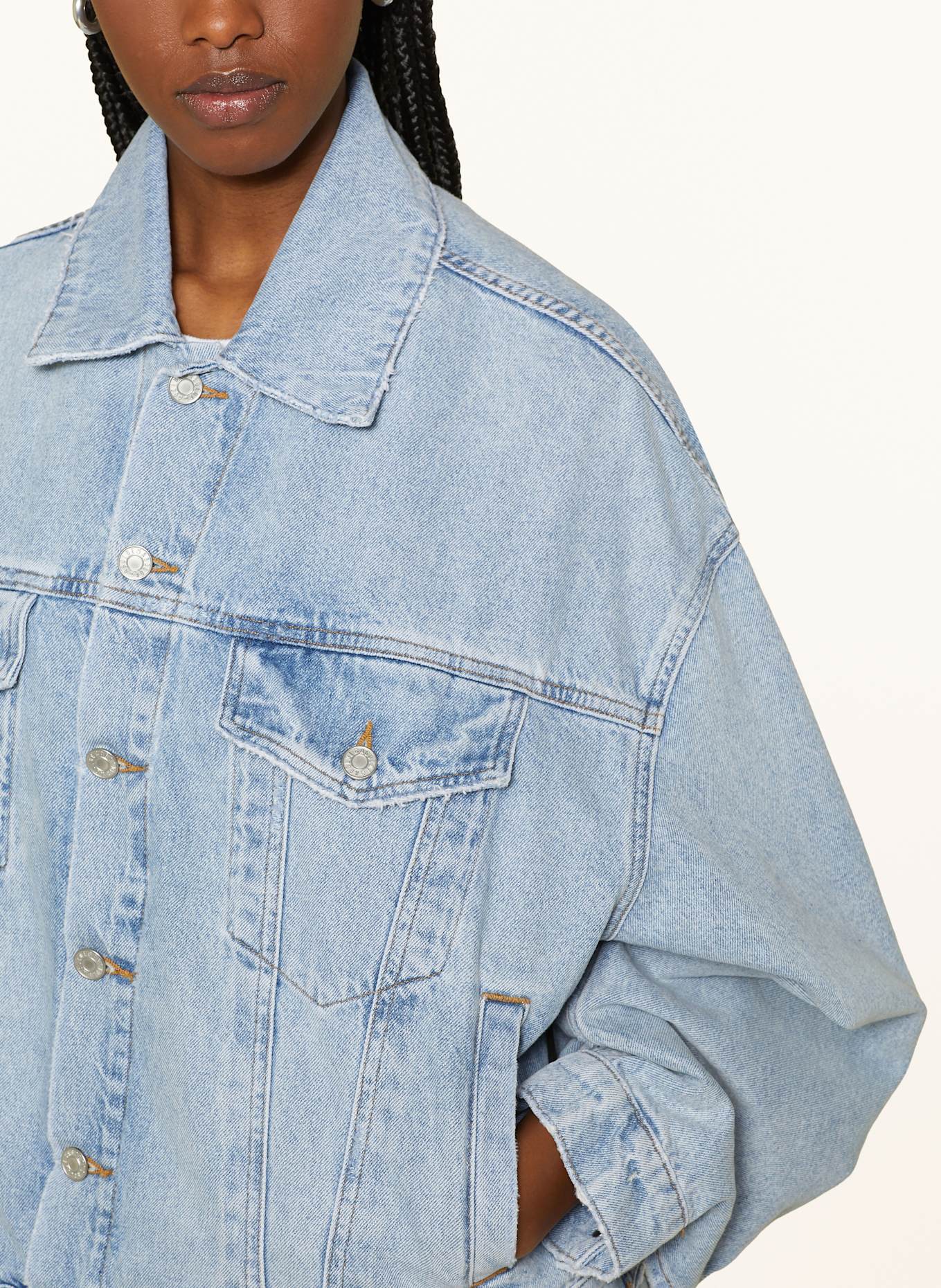AGOLDE Denim jacket DALTON, Color: LIGHT BLUE (Image 4)