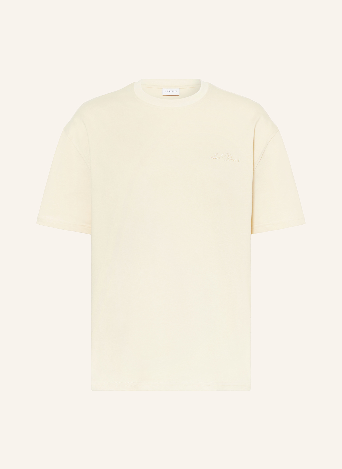 LES DEUX T-shirt, Kolor: KREMOWY (Obrazek 1)