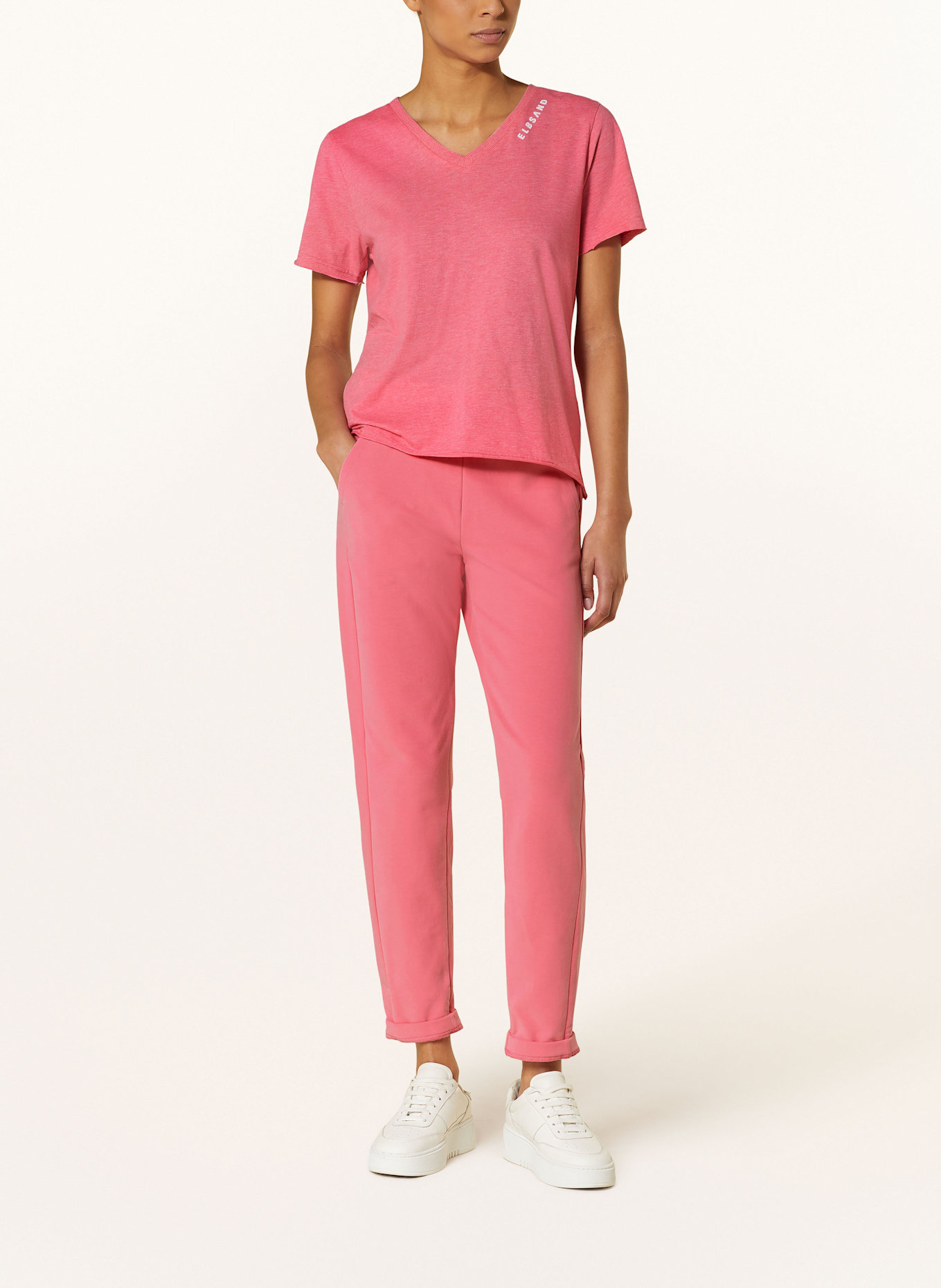 ELBSAND T-Shirt TALVI: PINK