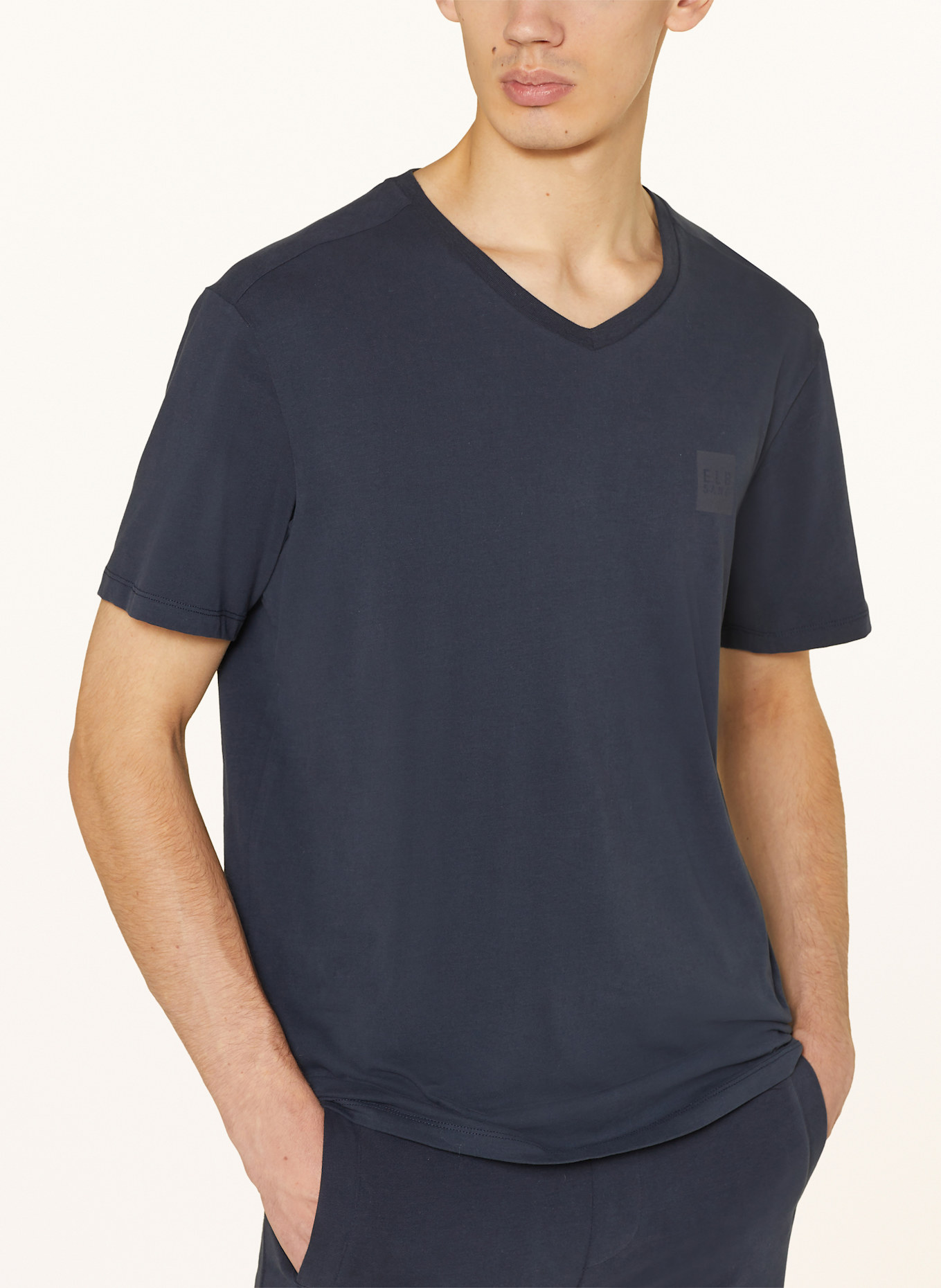 ELBSAND T-shirt TIMON, Color: DARK BLUE (Image 4)