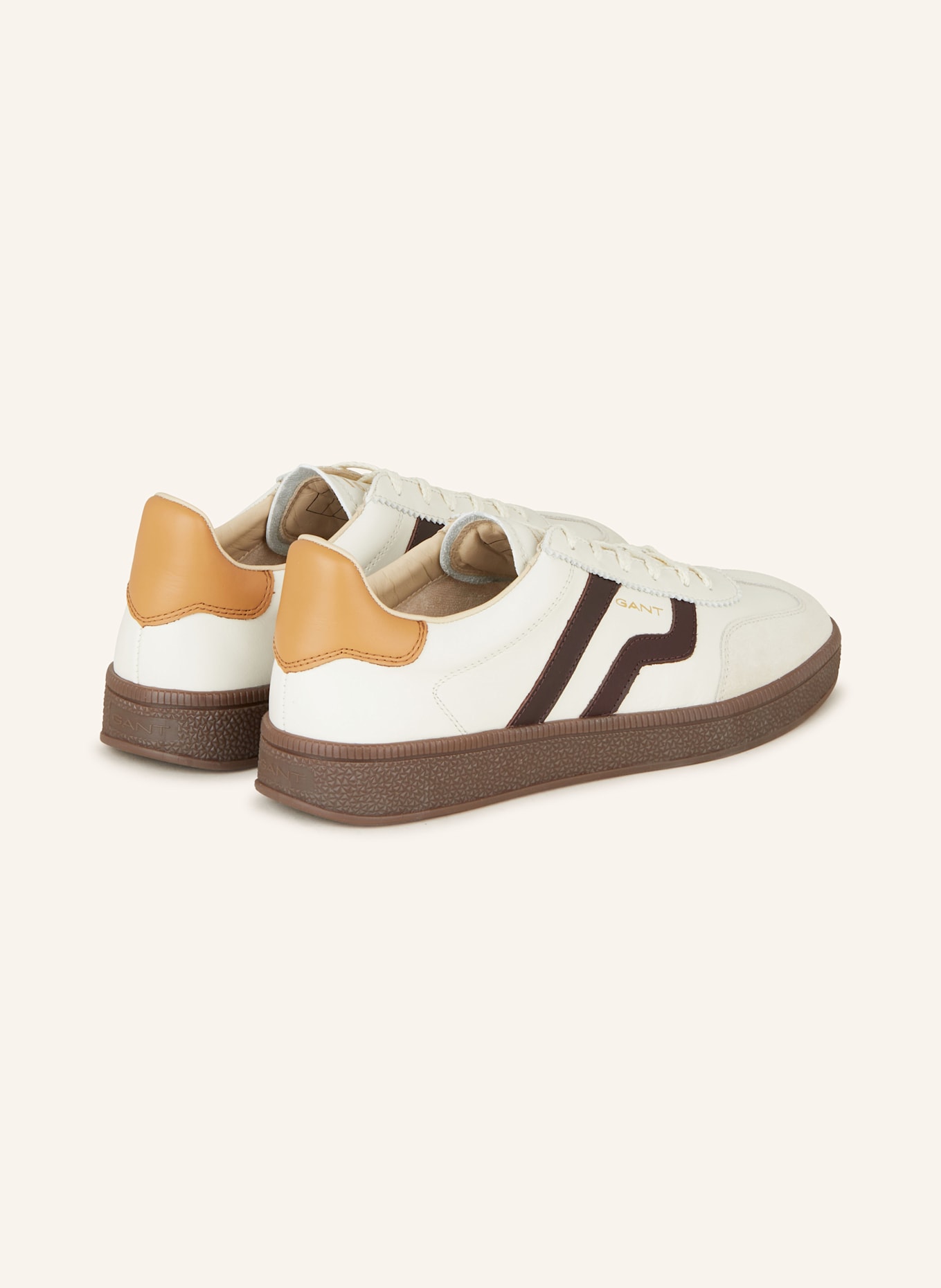 GANT Sneaker CUZIMA, Farbe: WEISS/ DUNKELBRAUN (Bild 2)