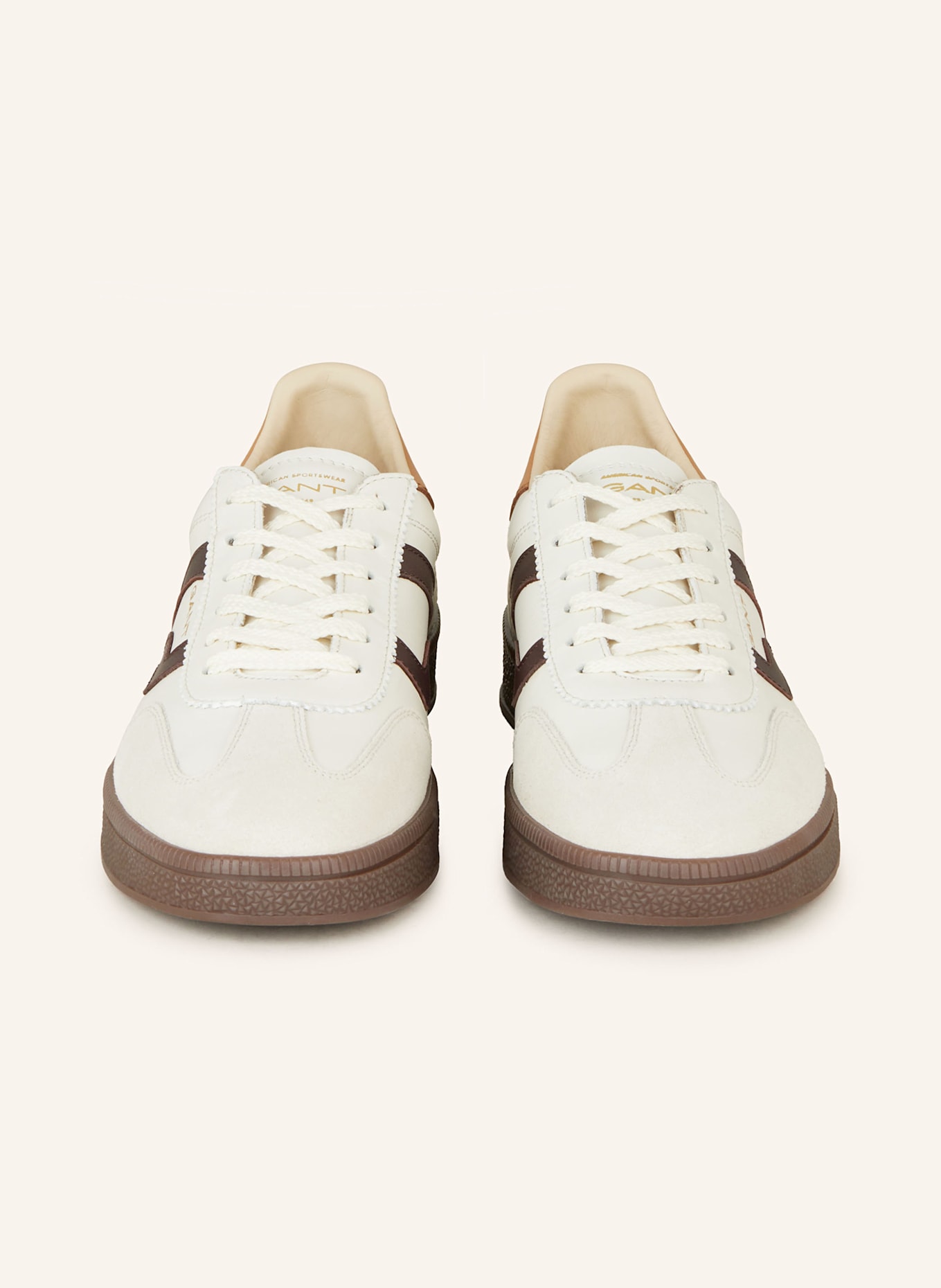 GANT Sneaker CUZIMA, Farbe: WEISS/ DUNKELBRAUN (Bild 3)