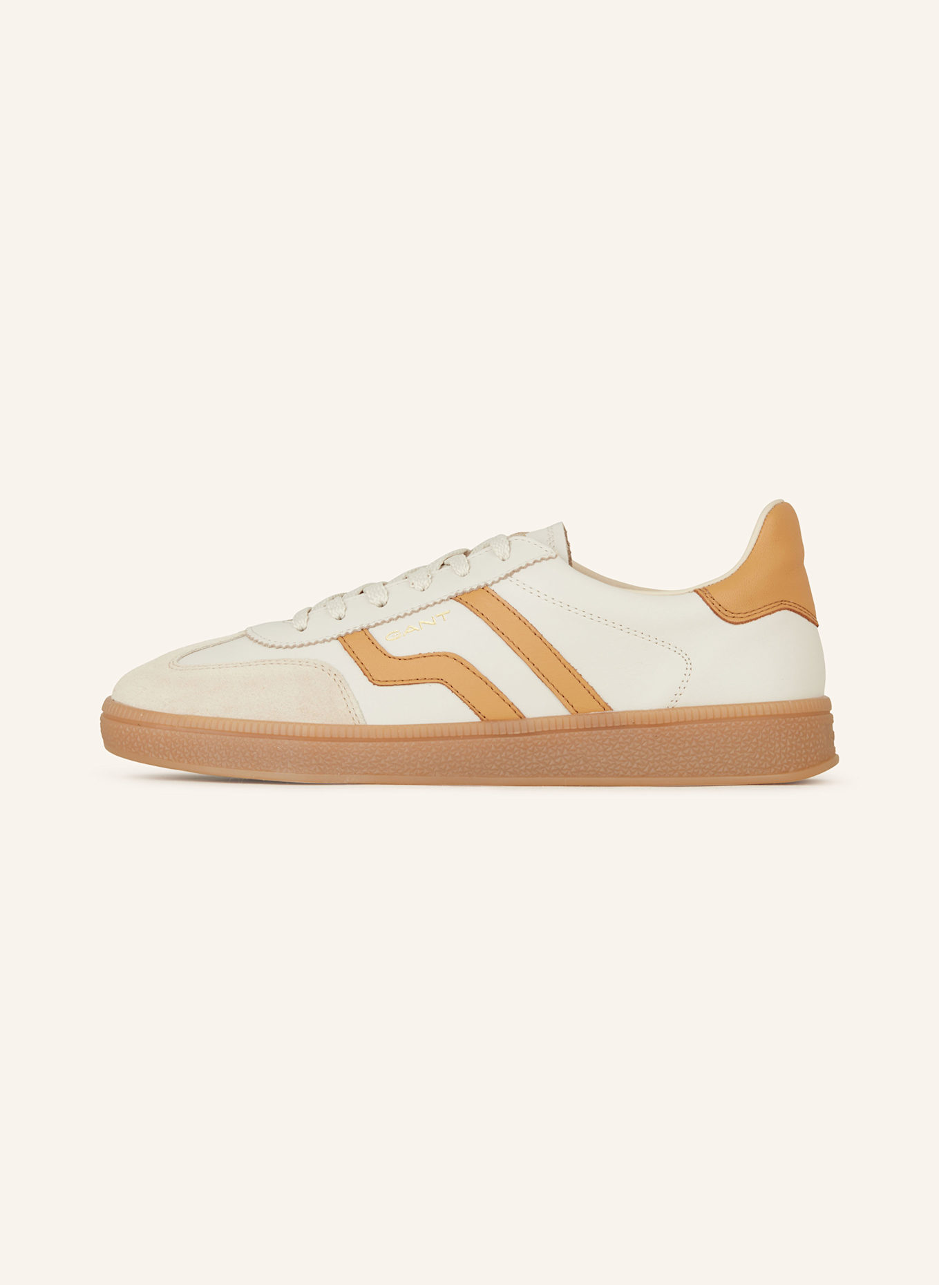 GANT Sneaker CUZIMA: CREME / COGNAC
