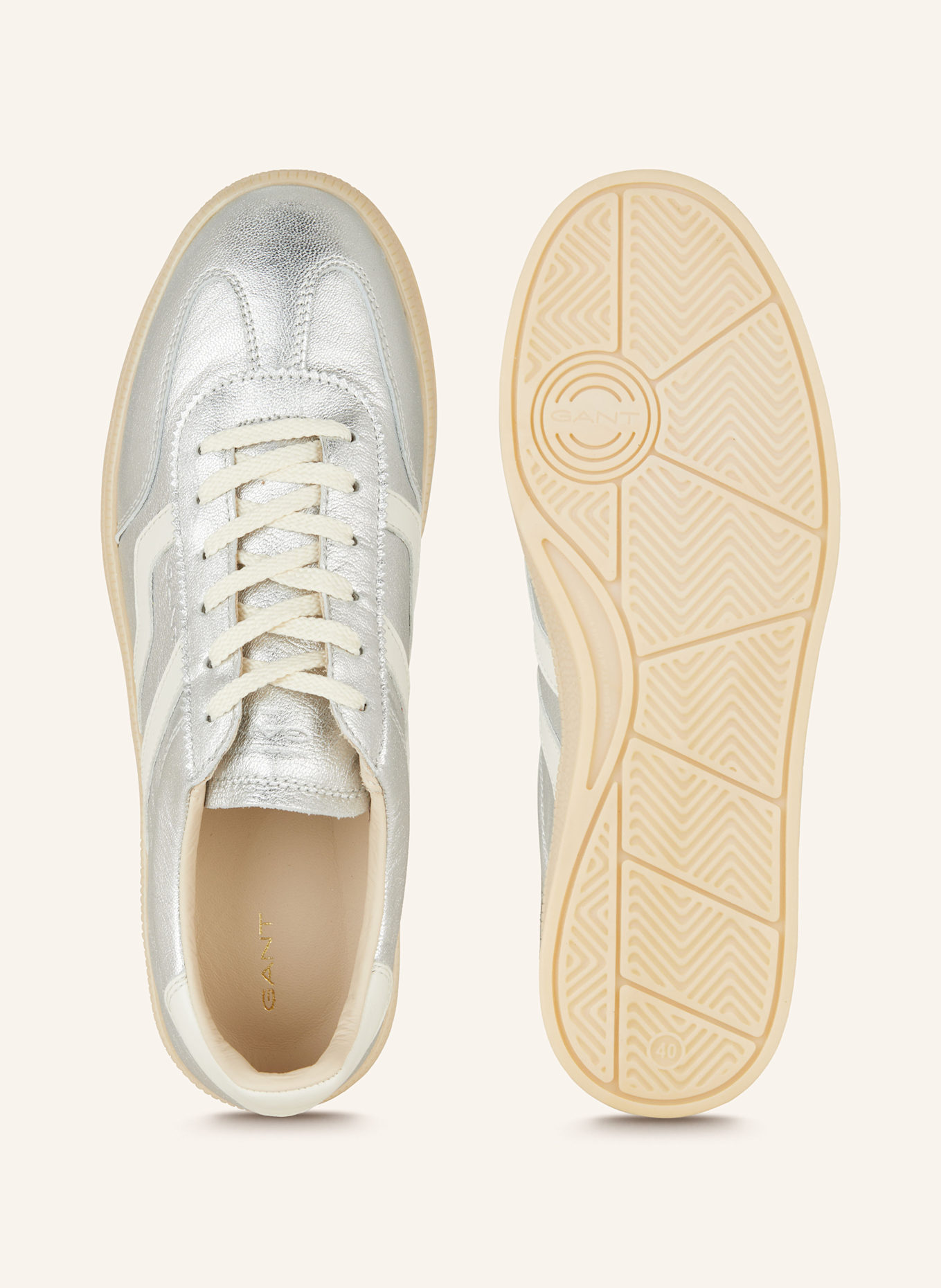 GANT Sneaker CUZIMA: SILBER/ WEISS