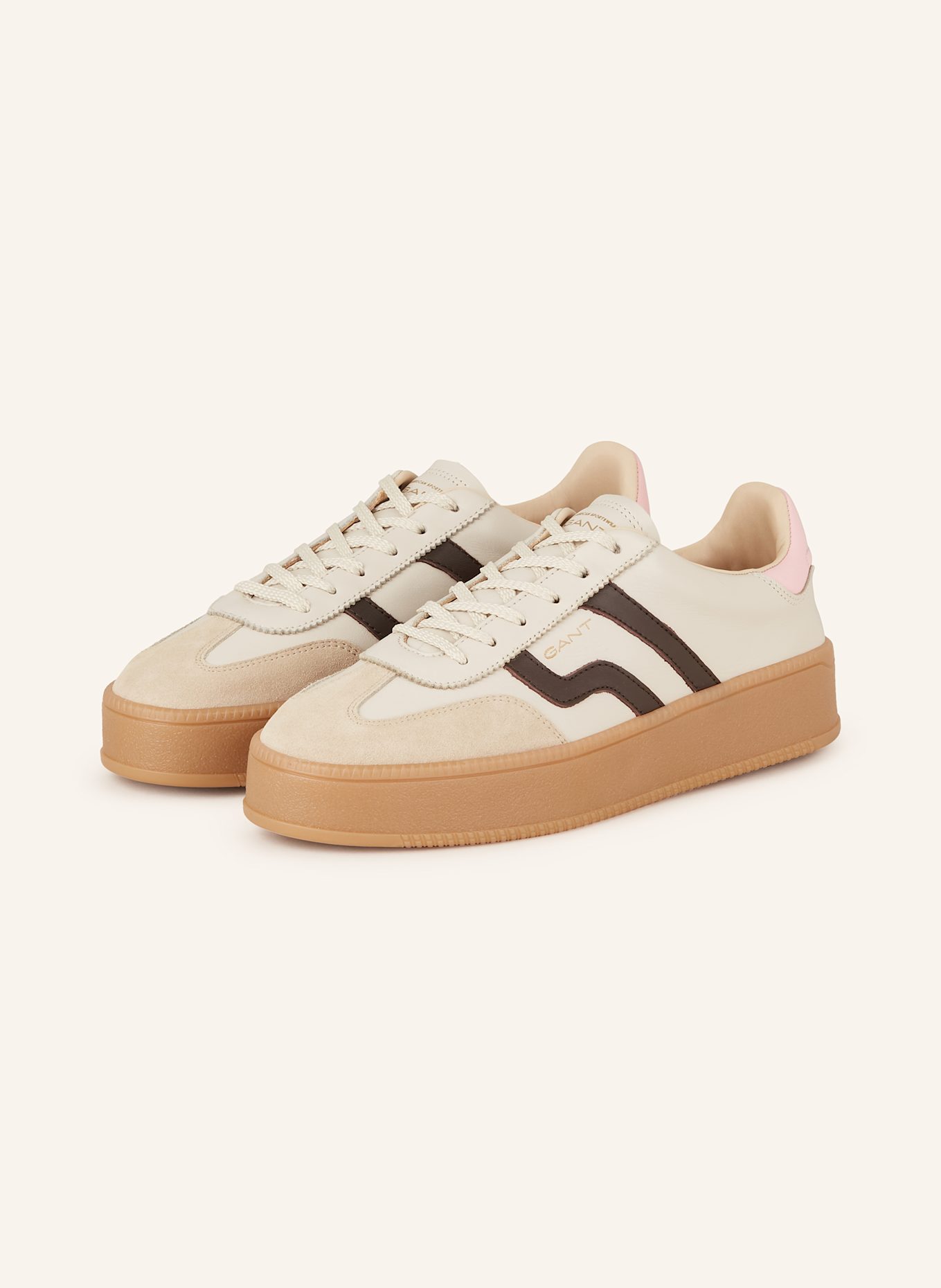 GANT Sneaker CUZMANI, Farbe: BEIGE/ DUNKELBRAUN (Bild 1)