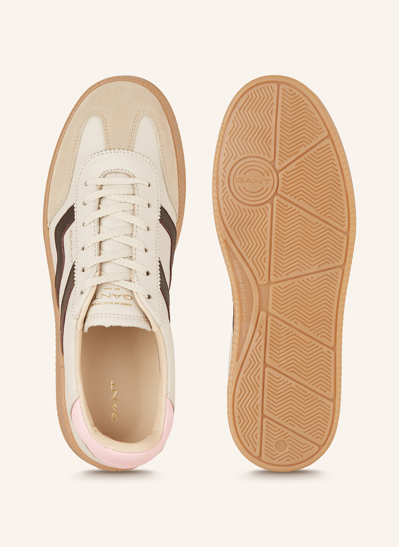 GANT Sneaker CUZMANI, Farbe: BEIGE/ DUNKELBRAUN (Bild 5)