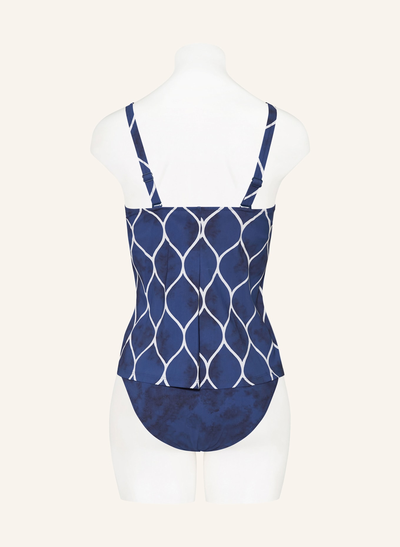 Charmline Tankini OCEAN CLOUD: BLAU/ CREME