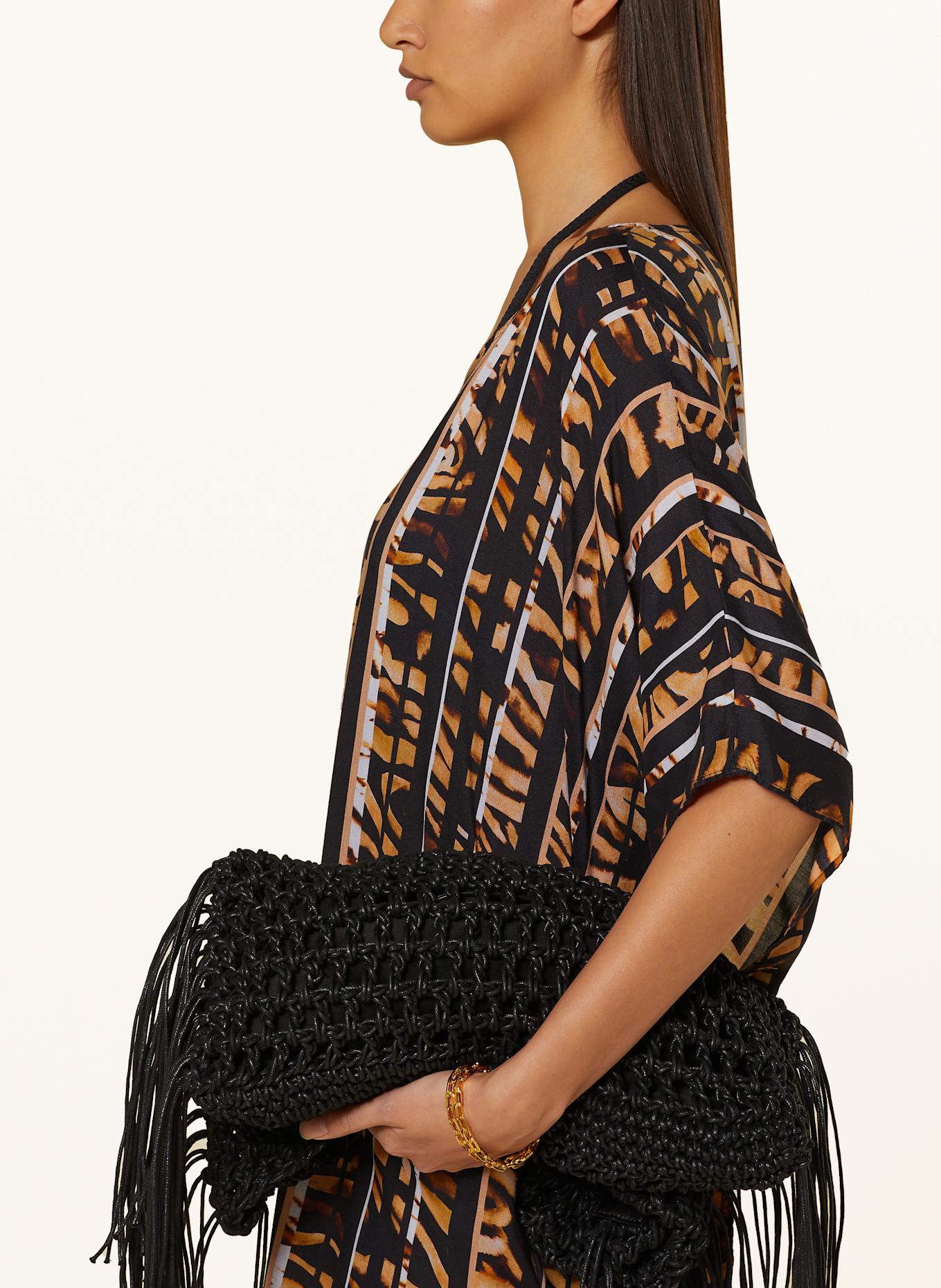 Charmline Kaftan WILD NOBLESSE: SCHWARZ / BRAUN