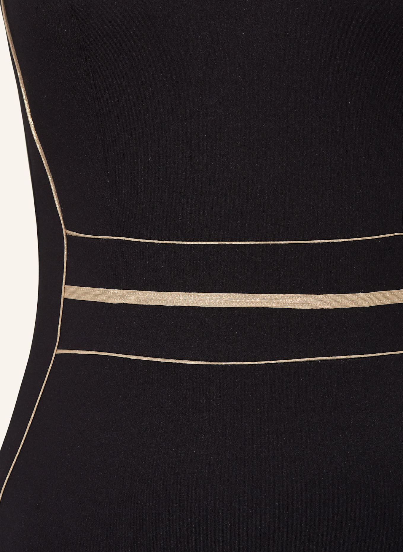 Charmline Shaping swimsuit BODY POWER, Color: BLACK/ GOLD (Image 4)