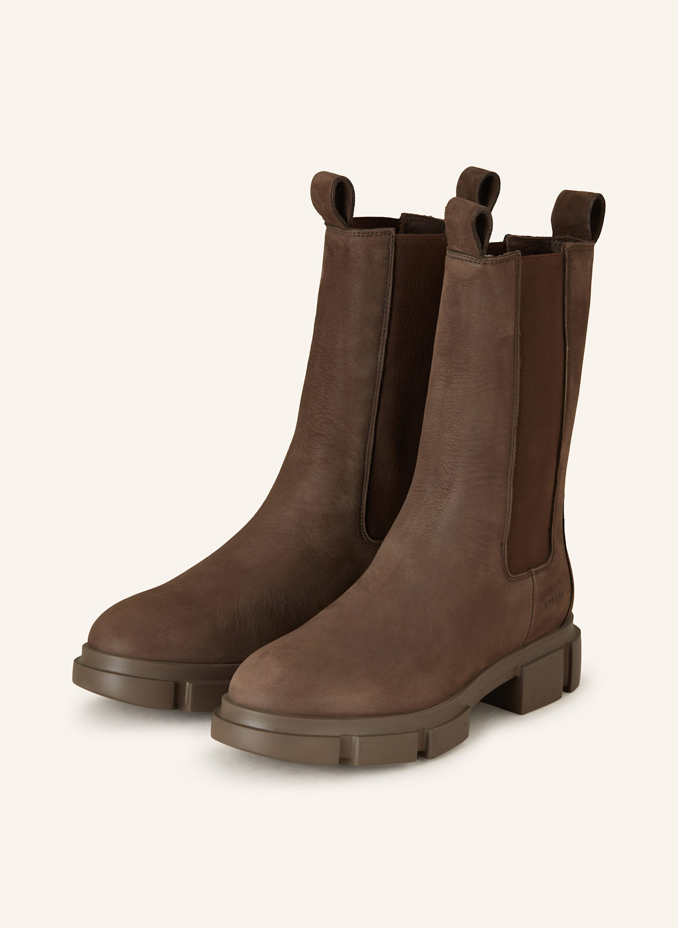 COPENHAGEN STUDIOS Chelsea boots CPH500: DARK BROWN