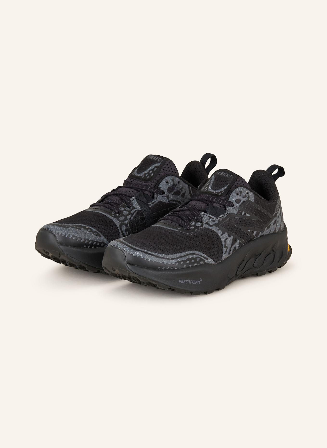 new balance Trailrunning-Schuhe FRESH FOAM X HIERRO V8 GTX: SCHWARZ/ GRAU