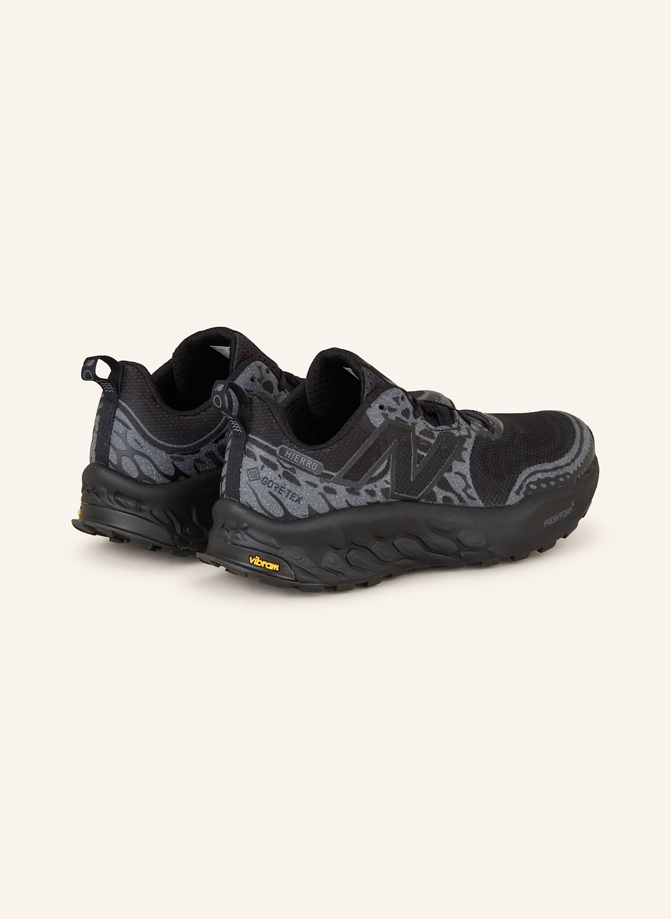 new balance Trailrunning-Schuhe FRESH FOAM X HIERRO V8 GTX: SCHWARZ/ GRAU
