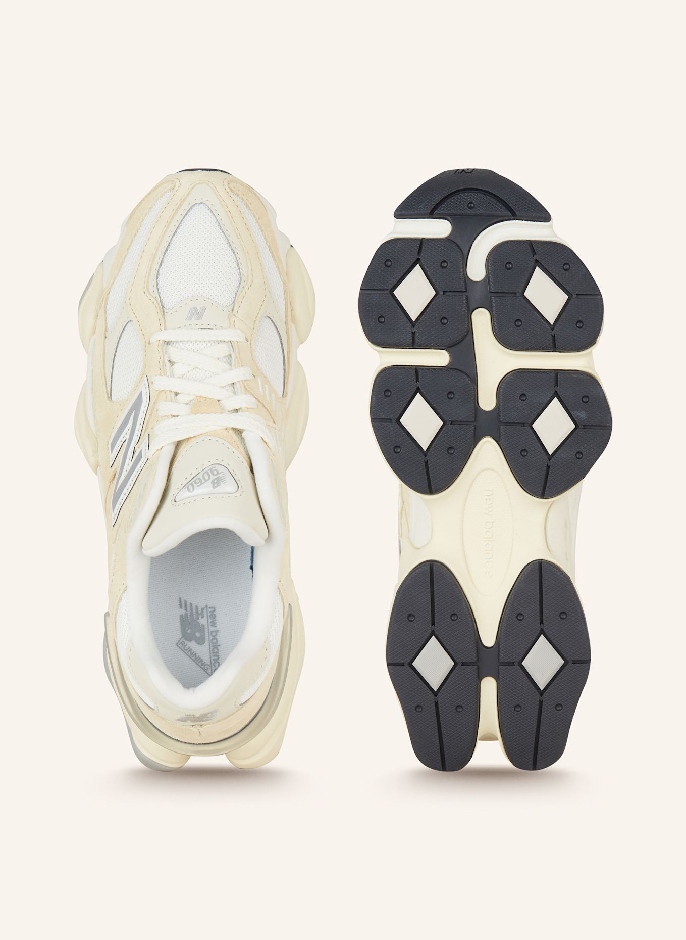 new balance Sneakersy 9060: KREMOWY / JASNOBRĄZOWY