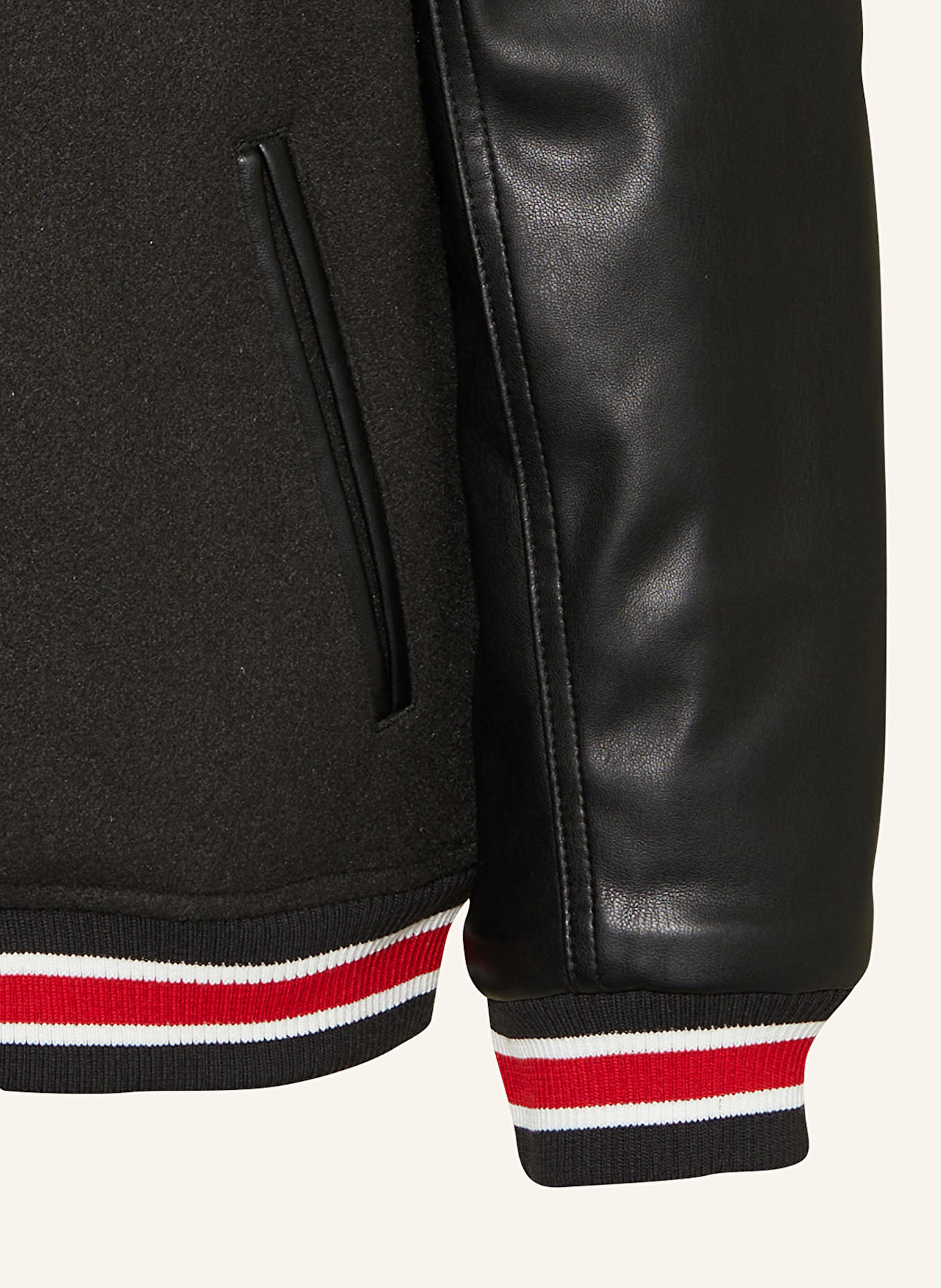 JORDAN College-Jacke JORDAN VARSITY: SCHWARZ