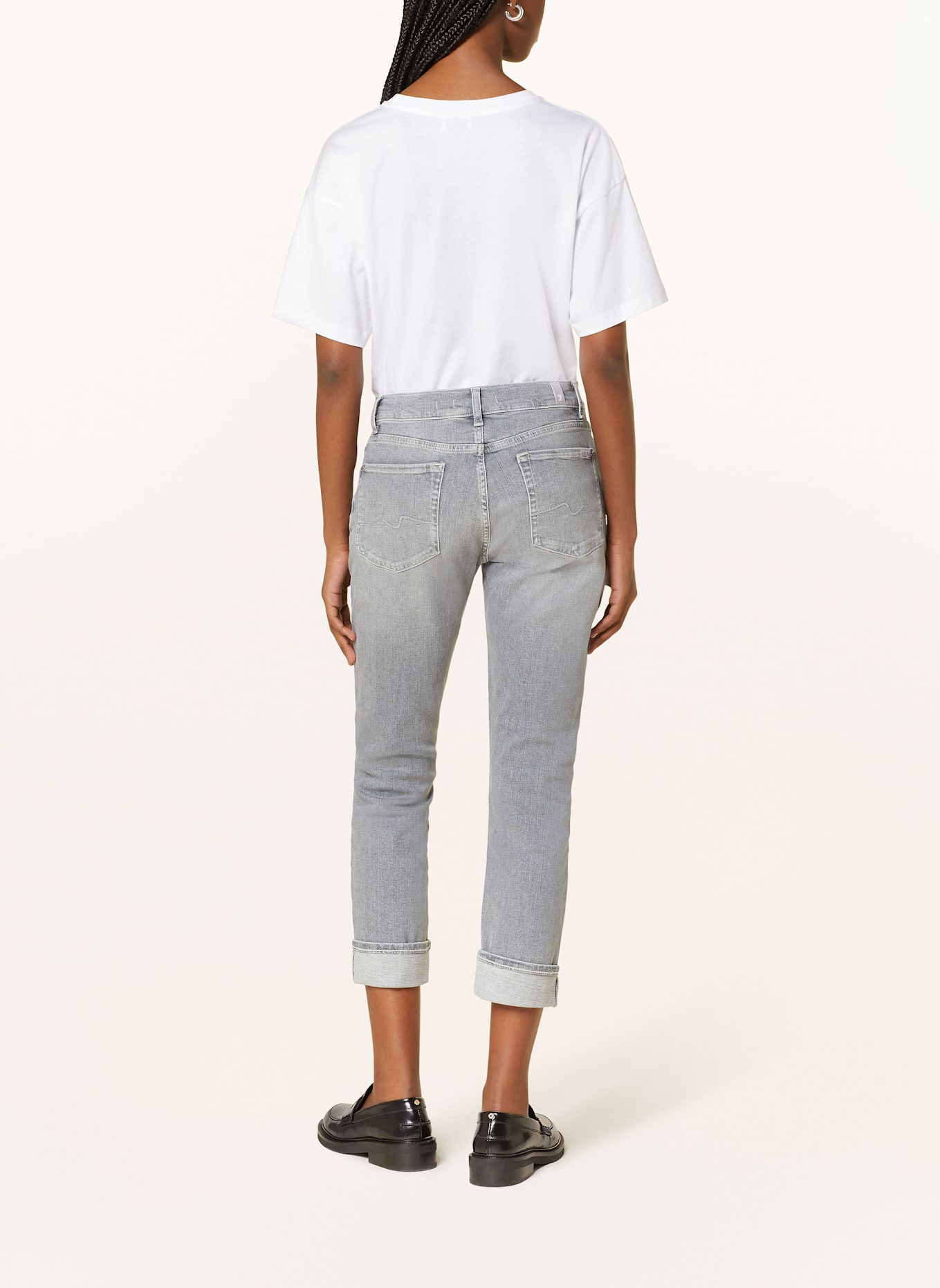 7 for all mankind Boyfriend Topman jeans RELAXED SKINNY CLOSING ACT: Closing Act GREY
