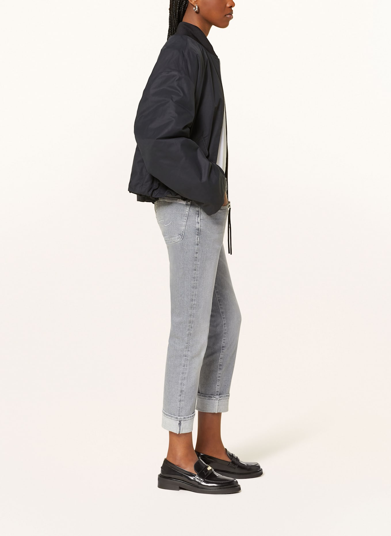 7 for all mankind Boyfriend Topman jeans RELAXED SKINNY CLOSING ACT: Closing Act GREY