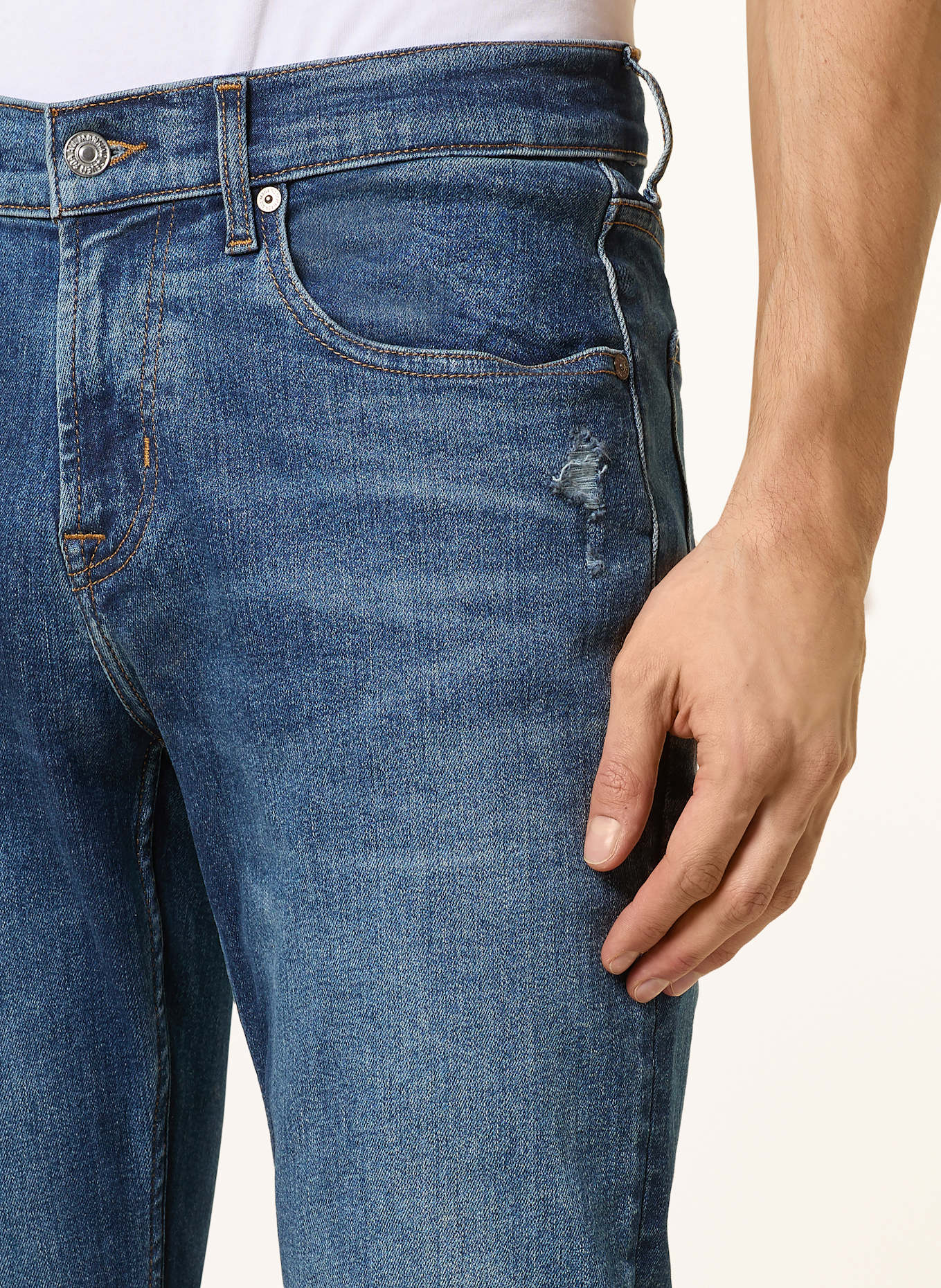 7 for all mankind Jeans SLIMMY Modern Slim Fit: DARK BLUE