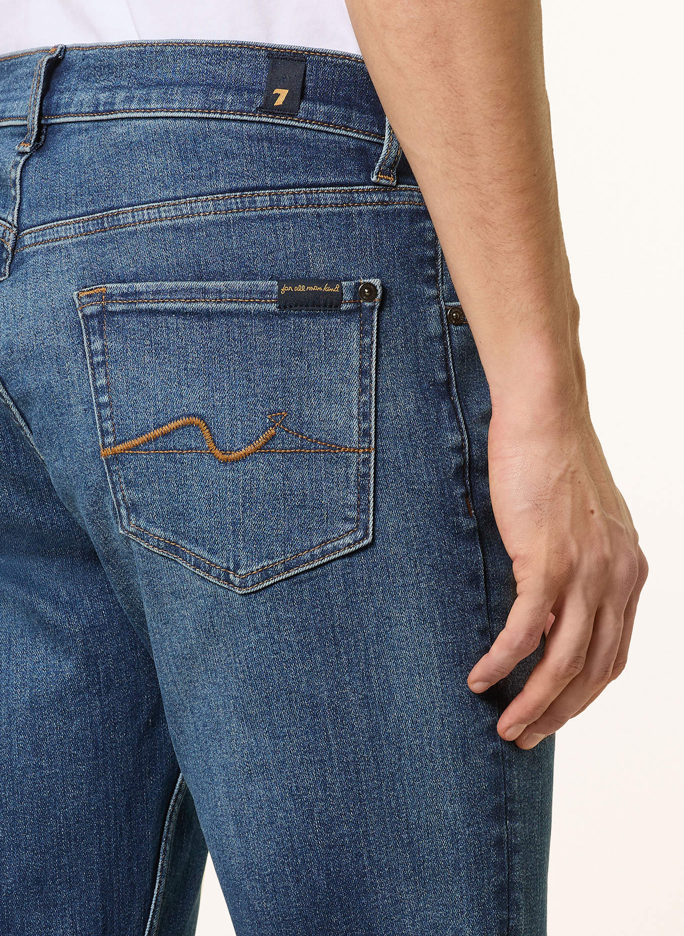 7 for all mankind Jeans SLIMMY Modern Slim Fit: DARK BLUE