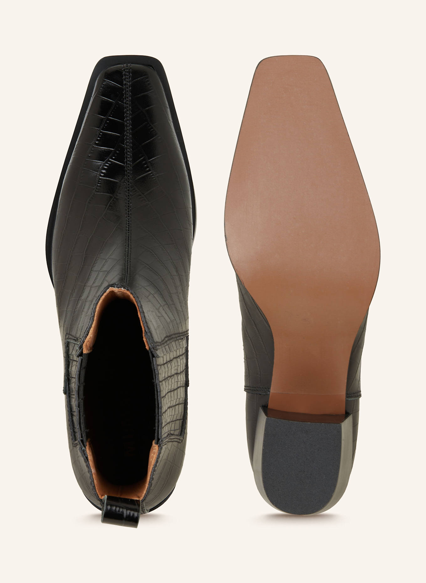 MI/MAI Chelsea boty JANE II: ČERNÁ