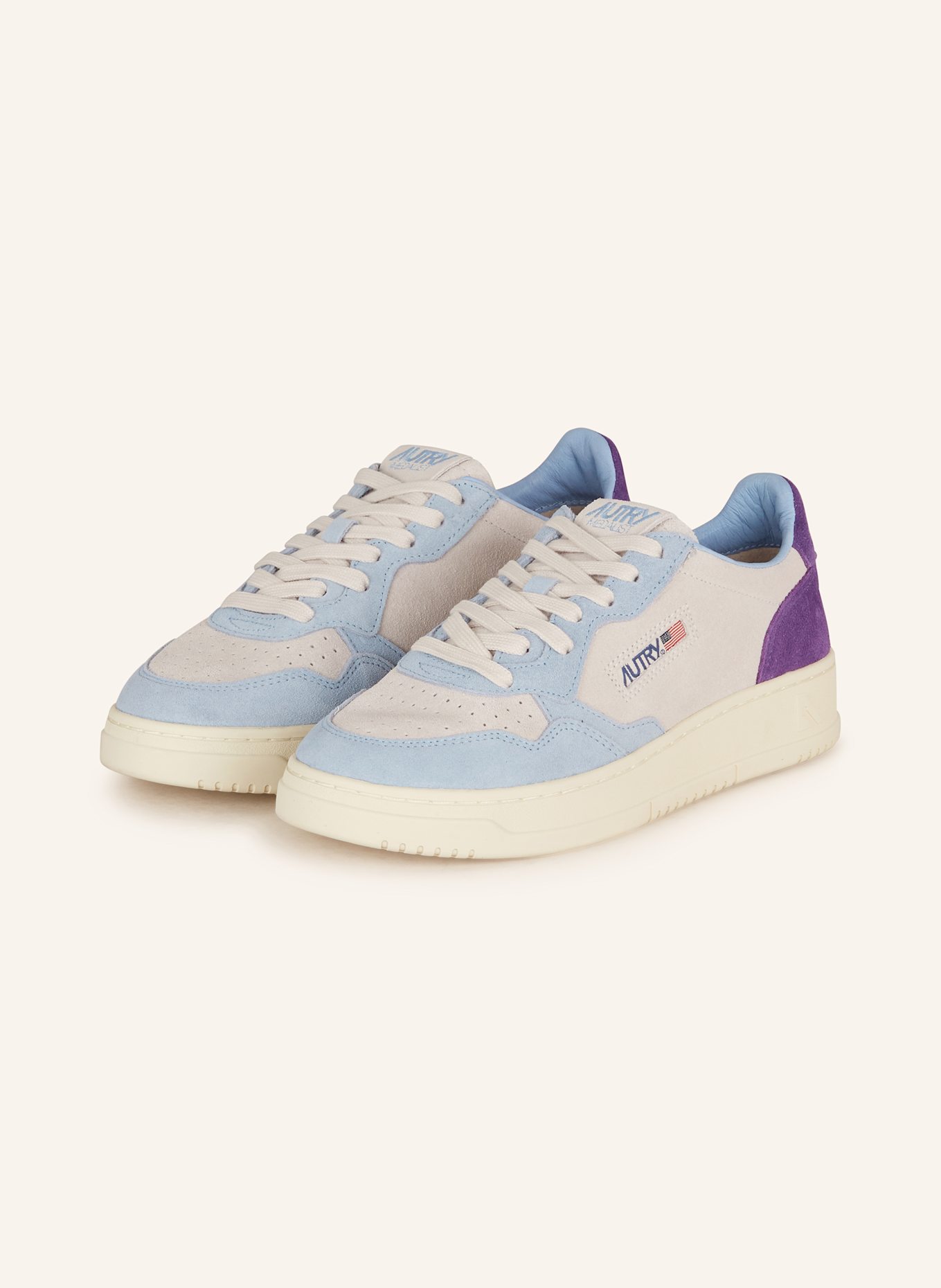 AUTRY Sneaker MEDALIST LOW TS: HELLGRAU/ HELLBLAU
