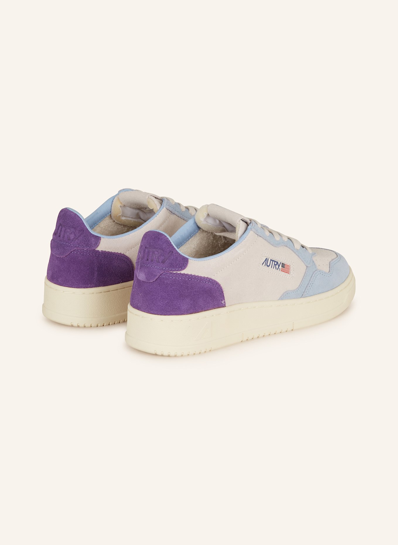 AUTRY Sneaker MEDALIST LOW TS: HELLGRAU/ HELLBLAU