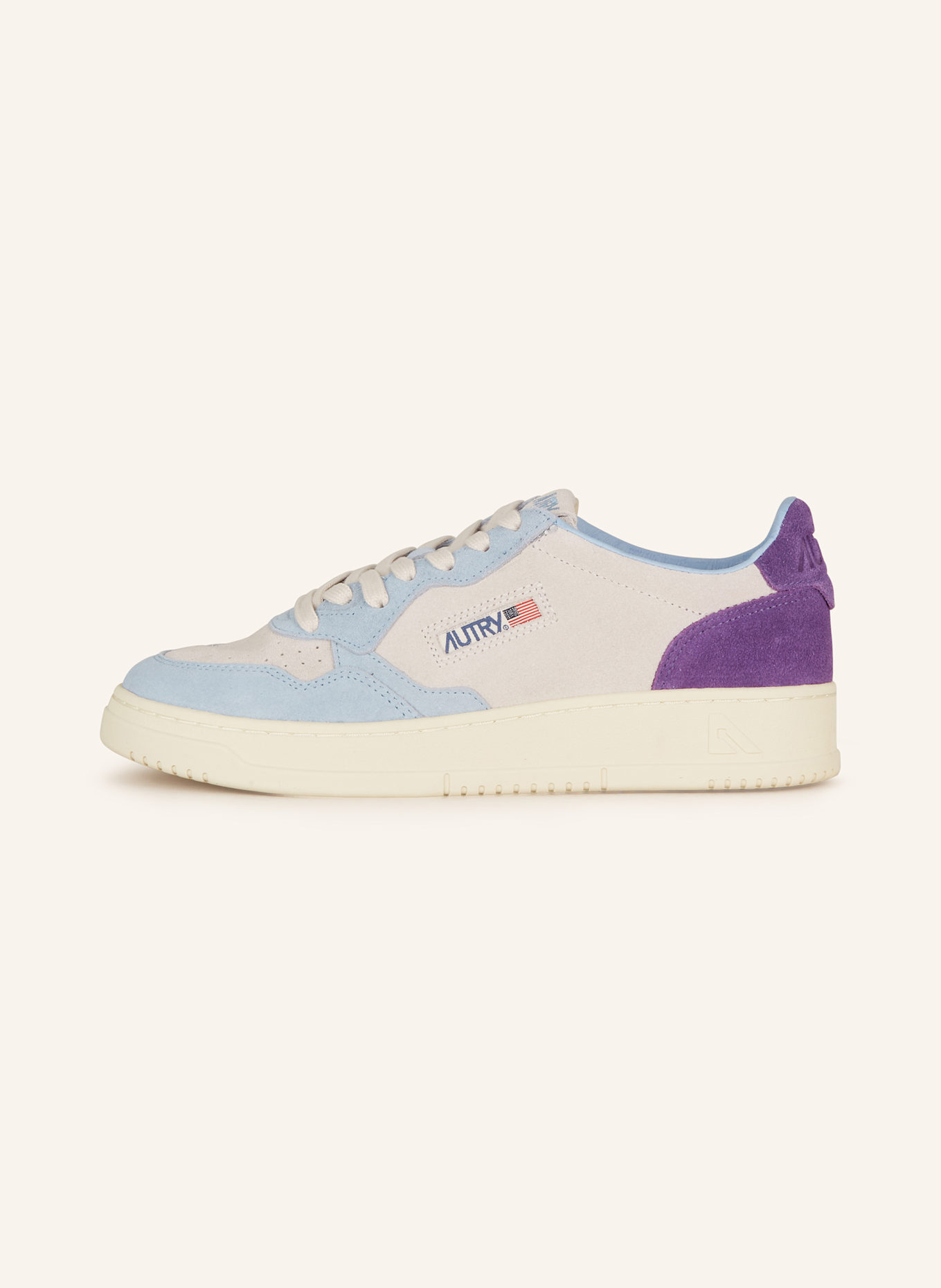 AUTRY Sneaker MEDALIST LOW TS: HELLGRAU/ HELLBLAU