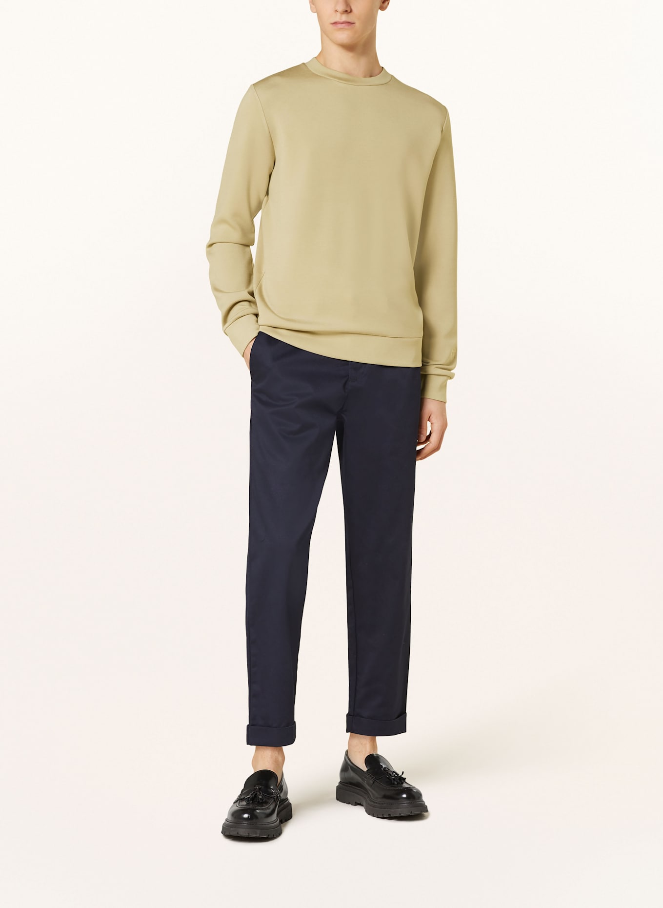 MOS MOSH Gallery Sweatshirt MMGABEL: BEIGE