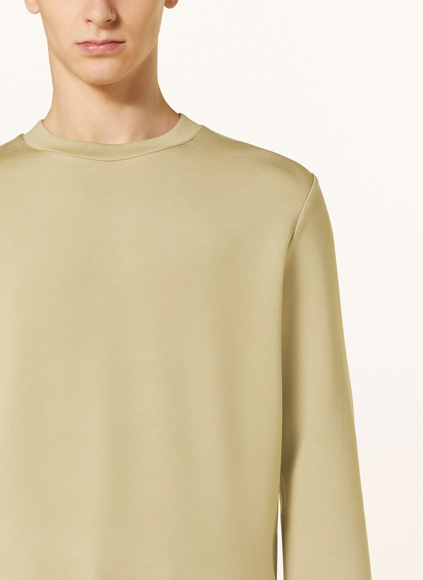 MOS MOSH Gallery Sweatshirt MMGABEL: BEIGE