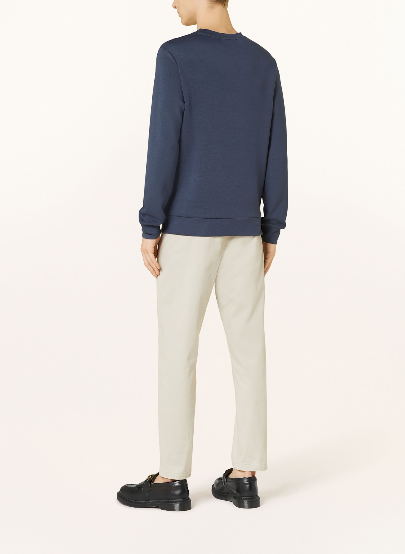 MOS MOSH Gallery Sweatshirt MMGABEL: DARK BLUE