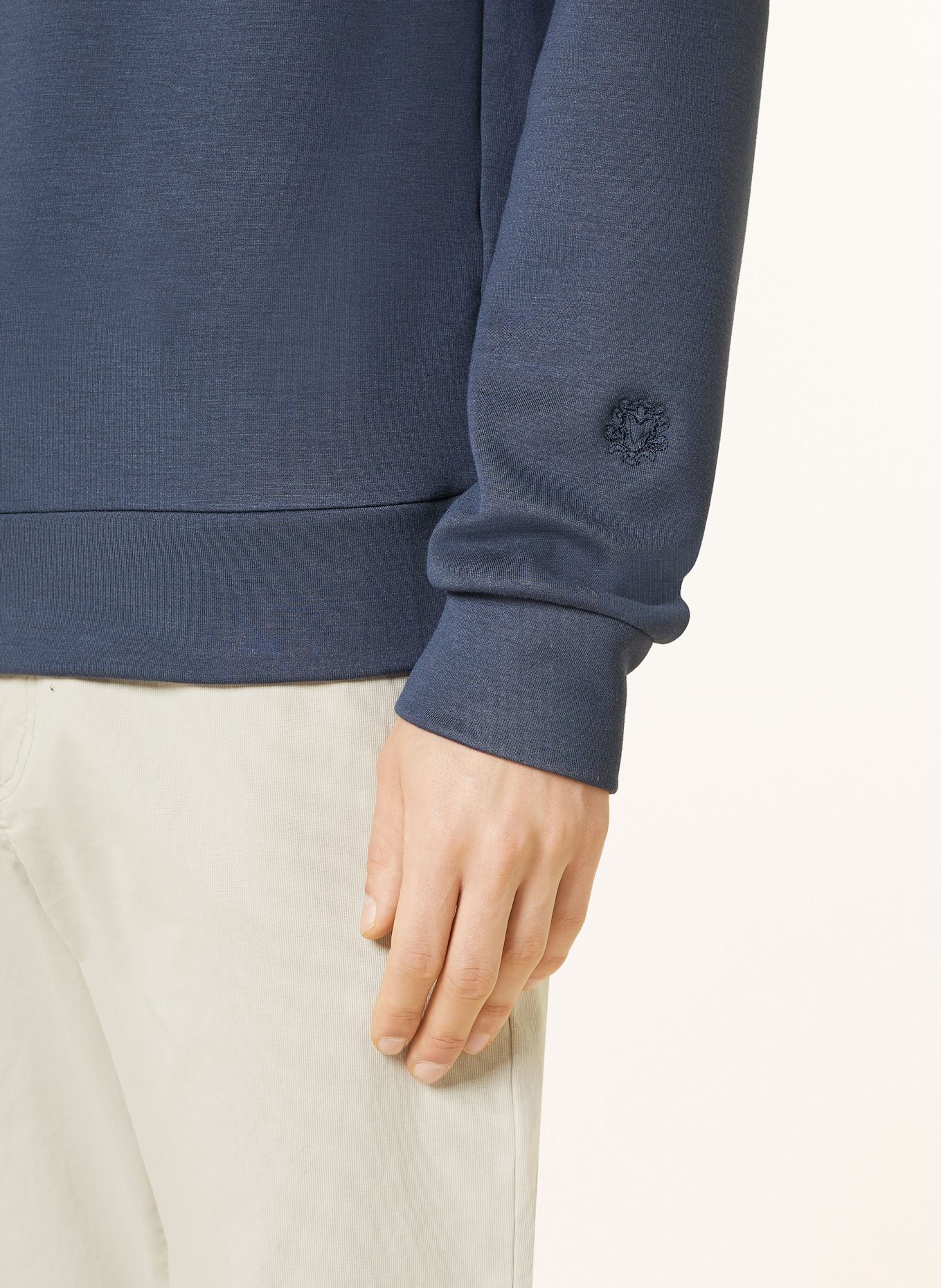 MOS MOSH Gallery Sweatshirt MMGABEL: DARK BLUE