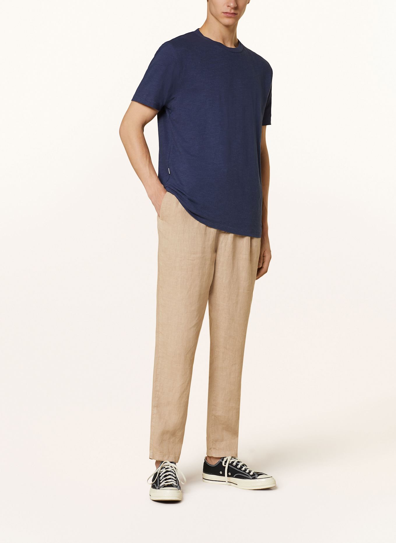 COLOURS & SONS Tričko: TMAVĚ MODRÁ