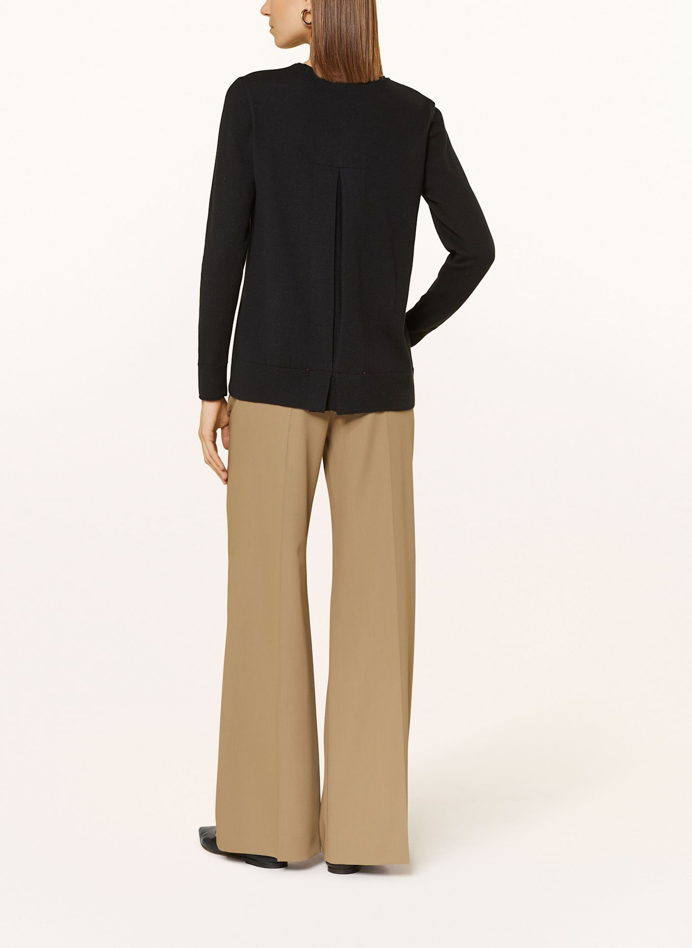 MAERZ MUENCHEN Pullover: SCHWARZ