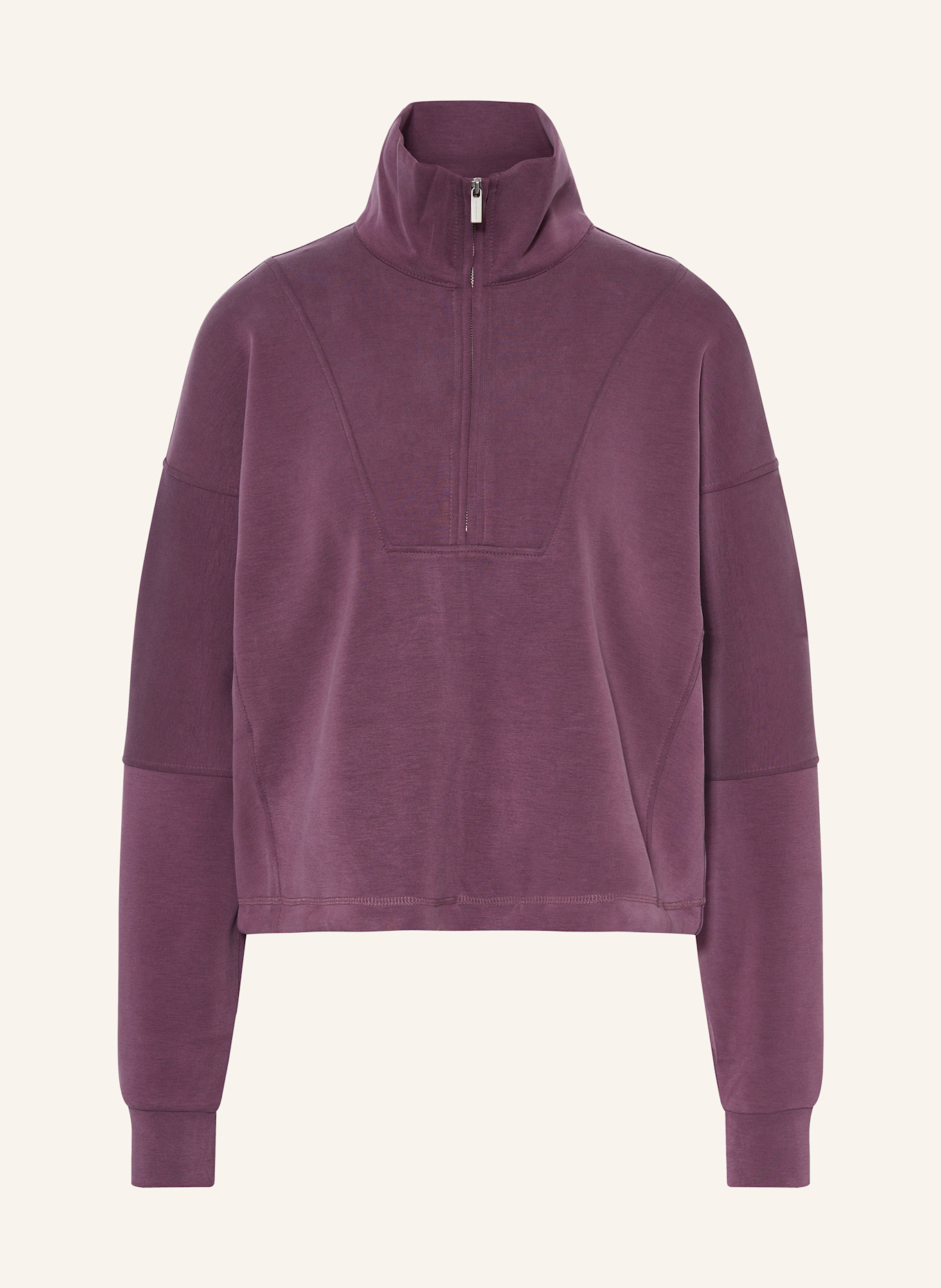 Sweaty Betty Half-zip sweater SAND WASH, Color: PURPLE (Image 1)
