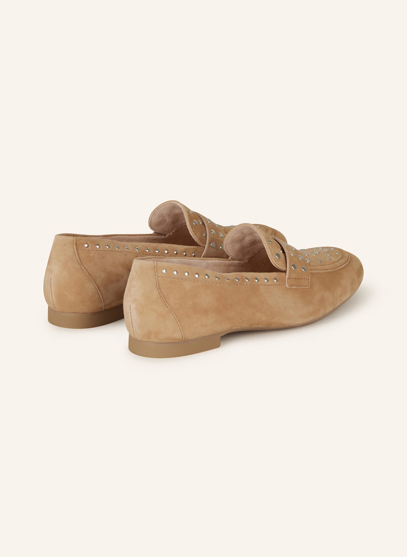 paul green Slipper mit Schmucksteinen: BEIGE