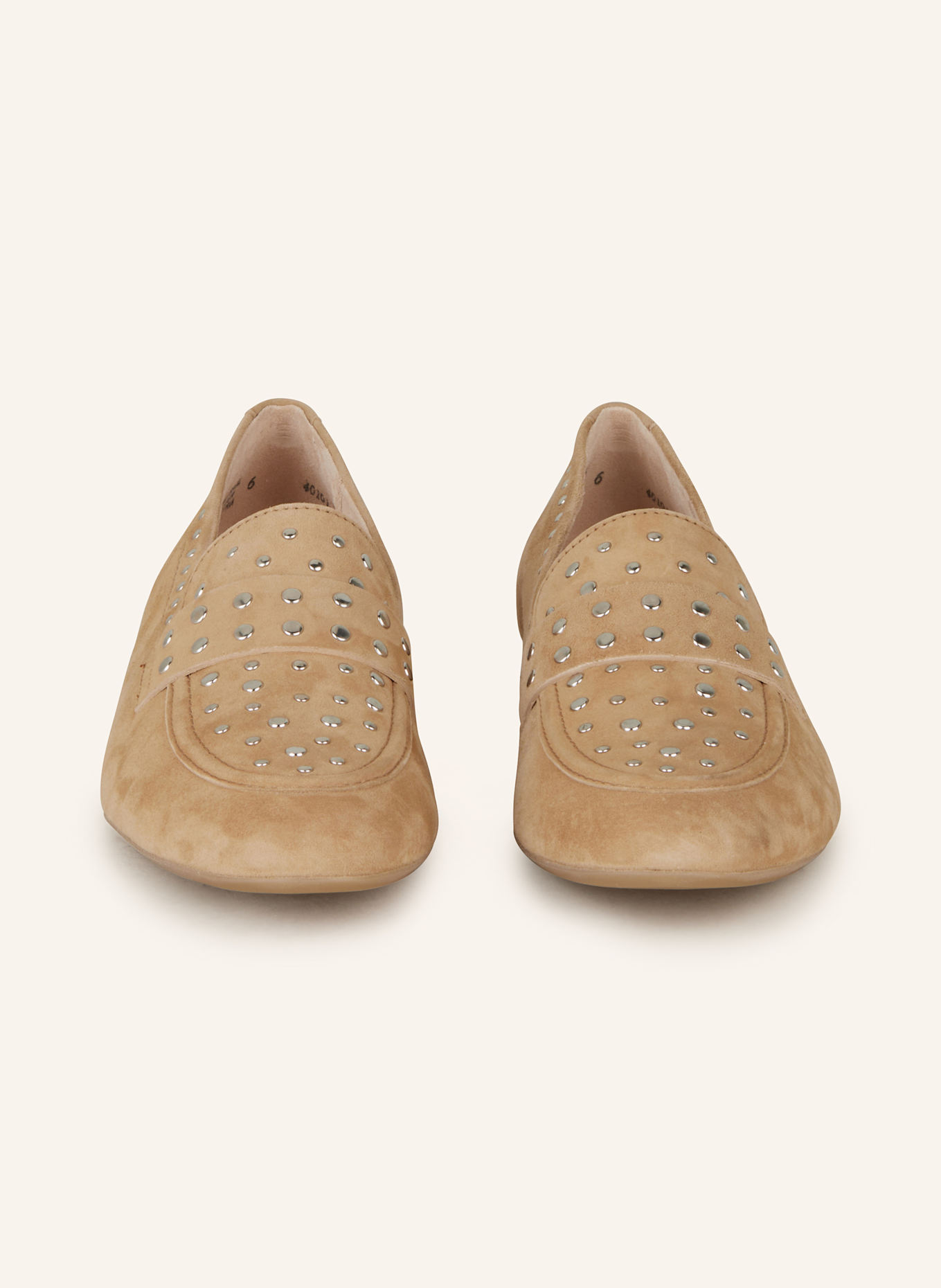 paul green Slipper mit Schmucksteinen: BEIGE