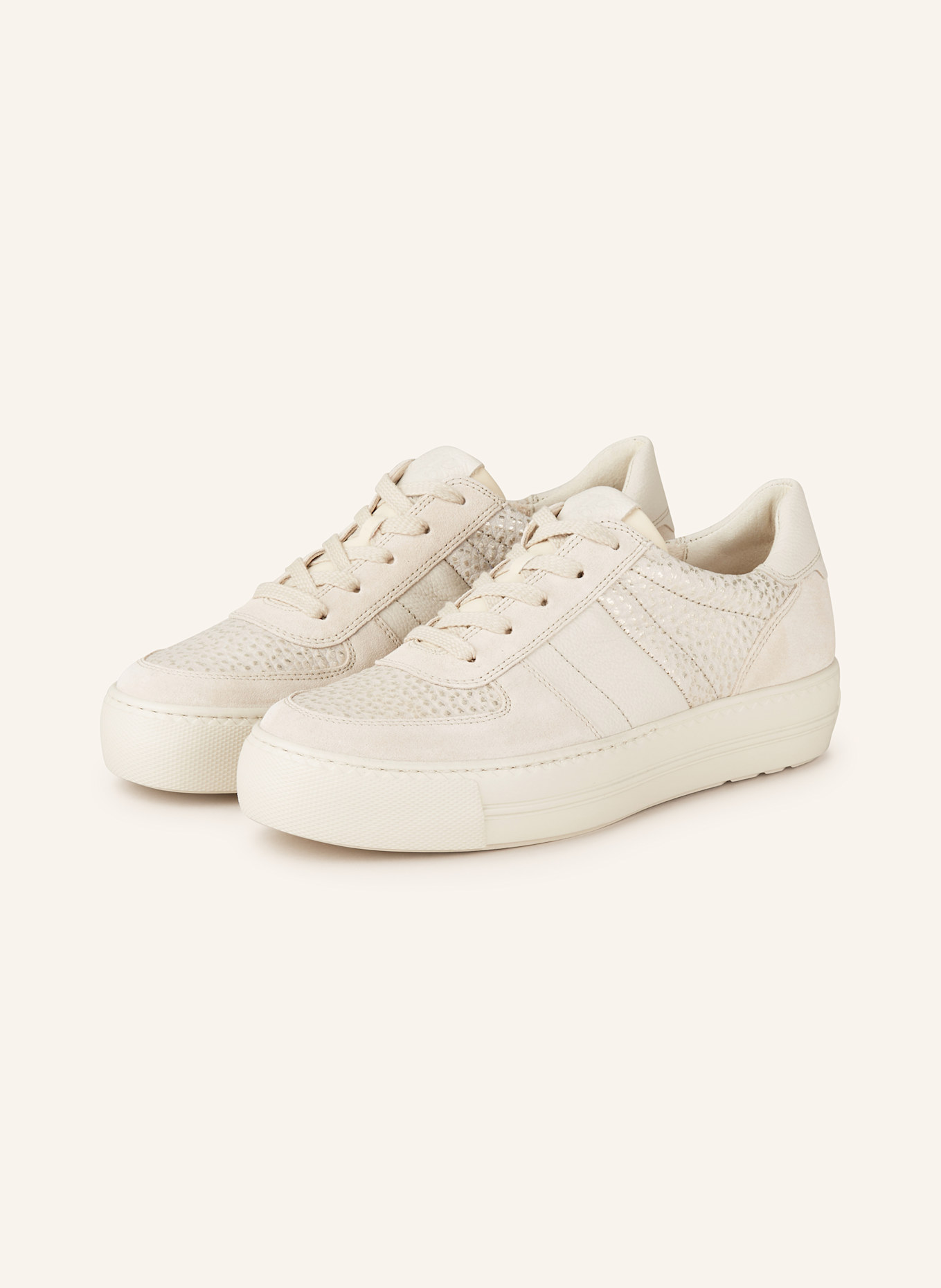 paul green Sneaker: CREME