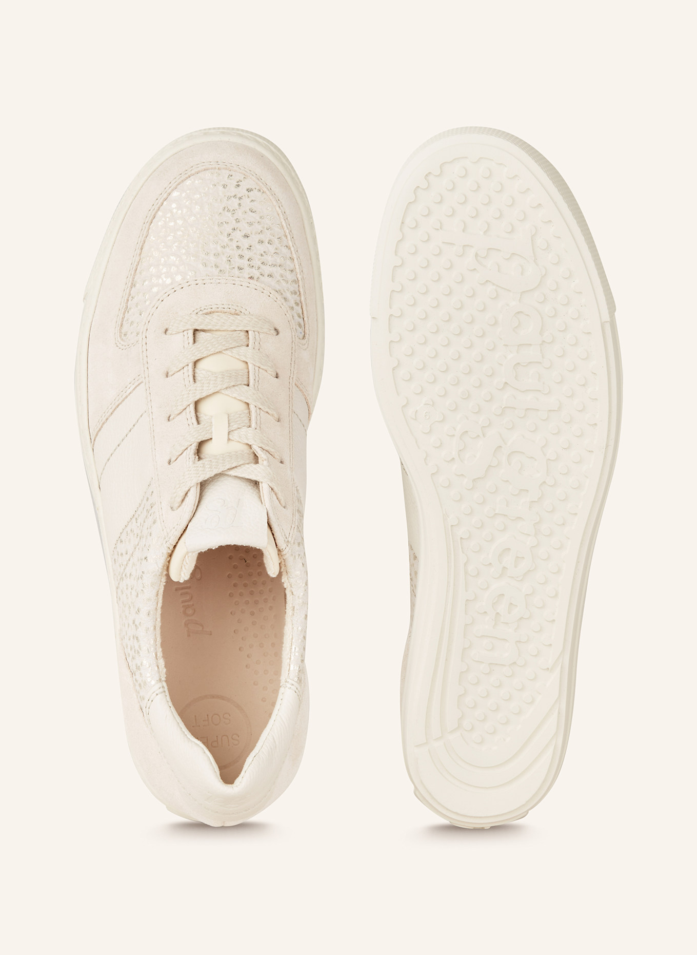 paul green Sneaker: CREME