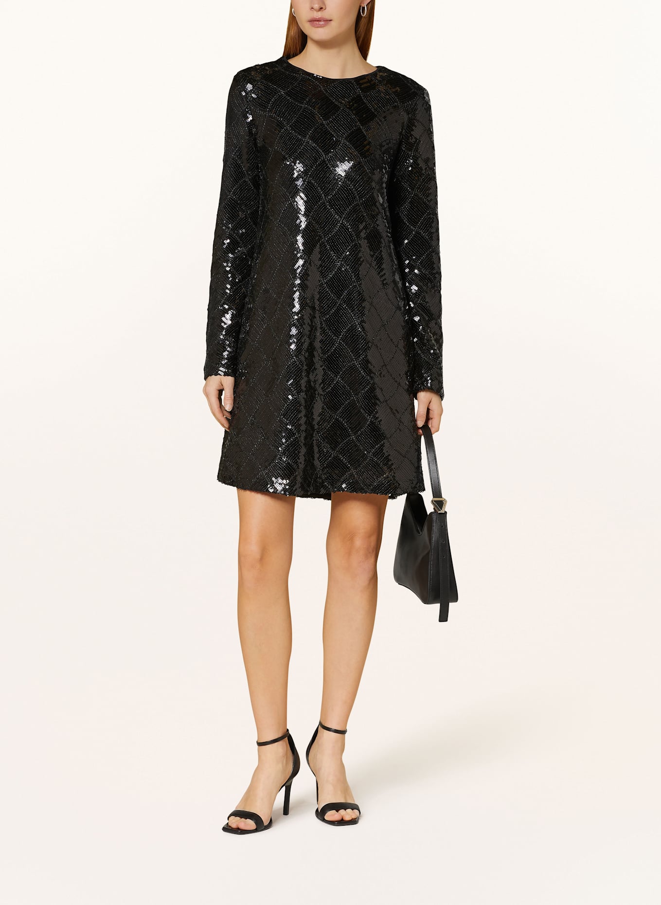 Y.A.S. Dress with sequins in black