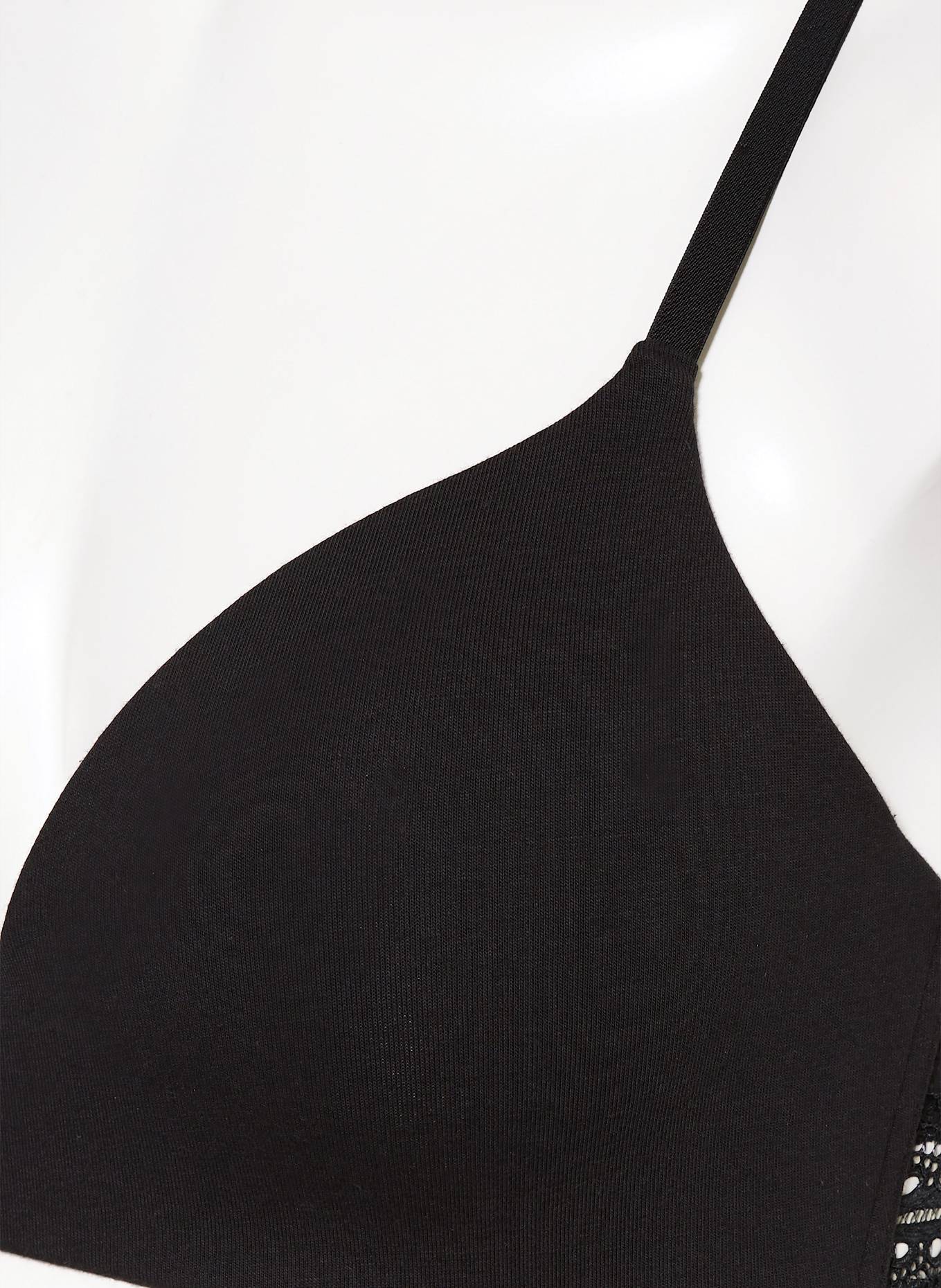 Skiny Triangel-BH CLASSICOTTON: SCHWARZ