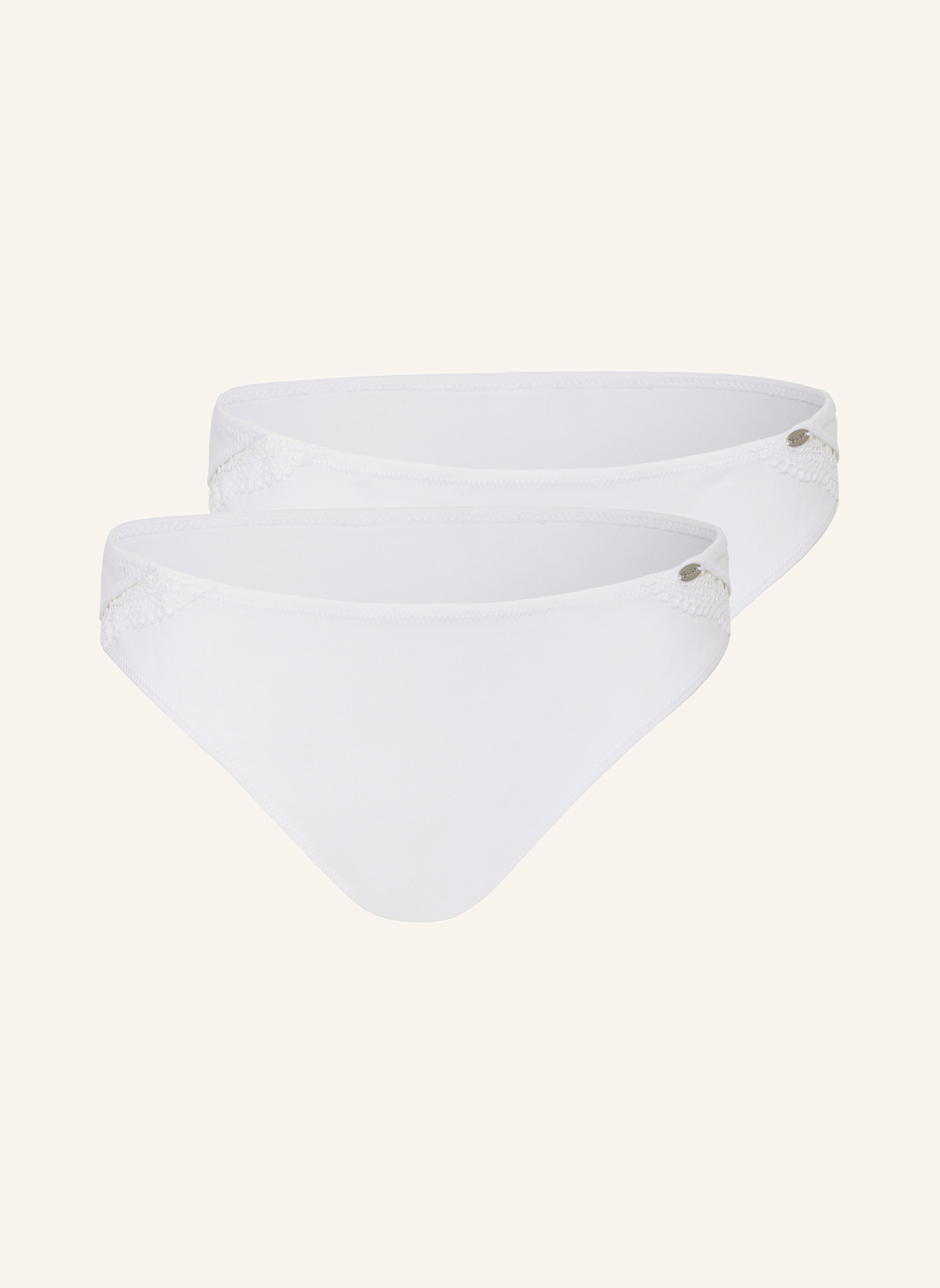 Skiny 2er-Pack Slips CLASSICCOTTON: WEISS