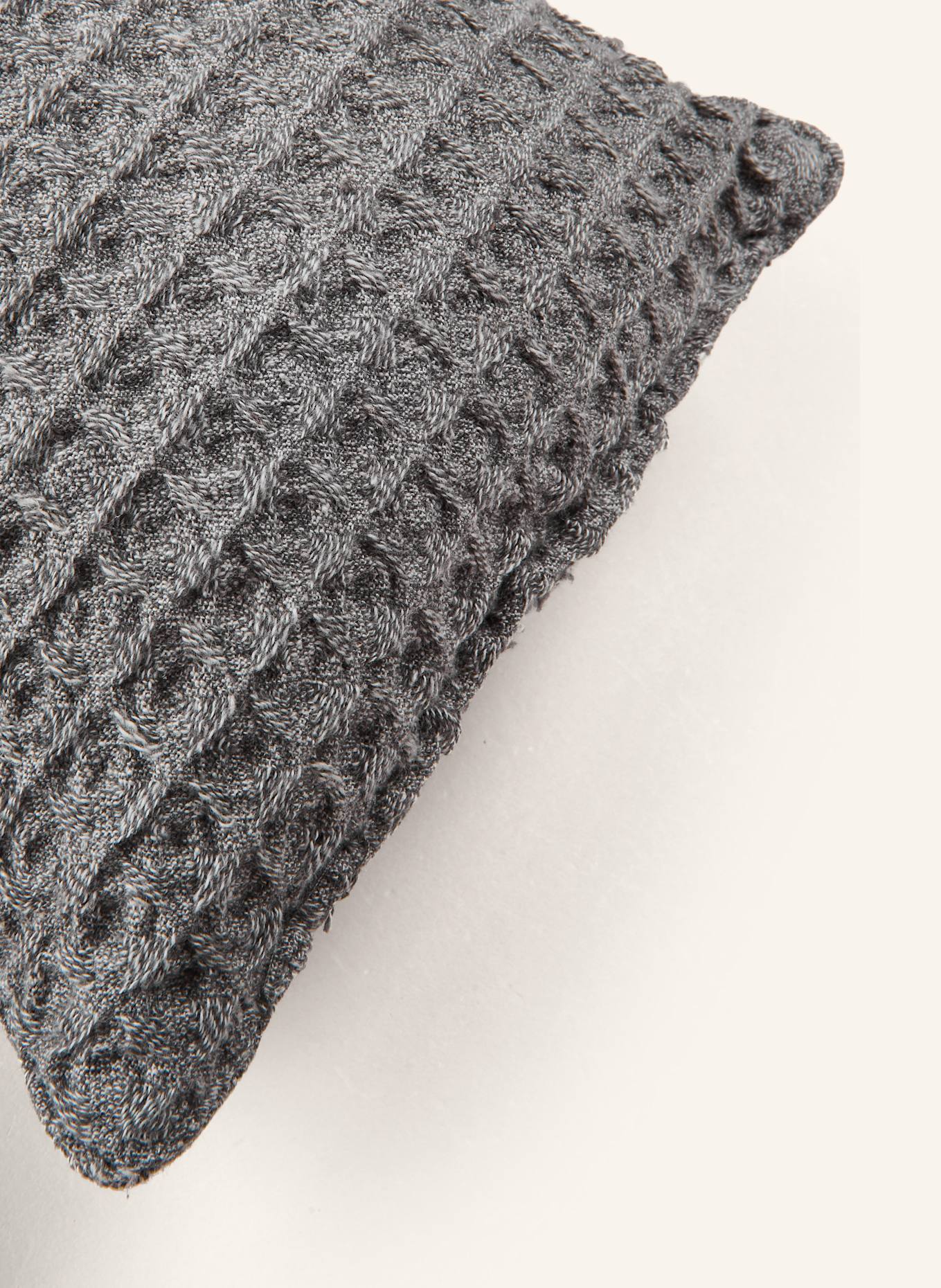 LUHTA HOME Saunakissen PELLAVA: GRAU