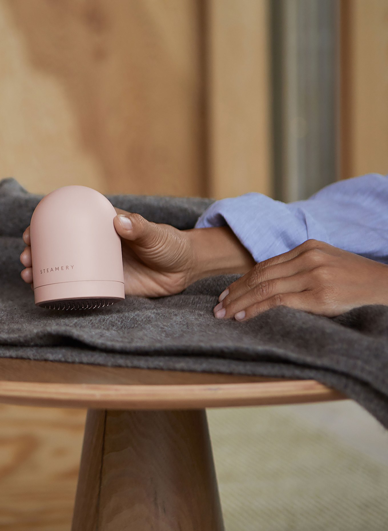 STEAMERY Stoffrasierer PILO 2: ROSÉ