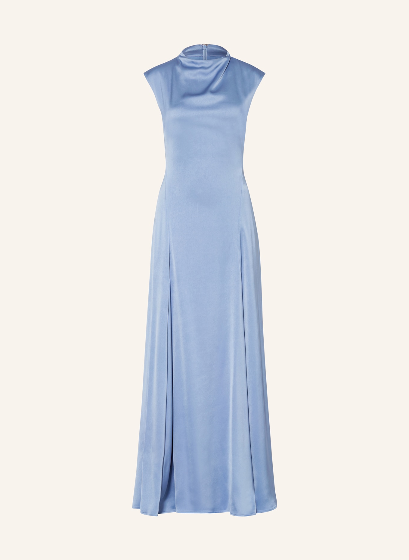 IVY OAK Satinkleid MARCELLA LIZ: HELLBLAU