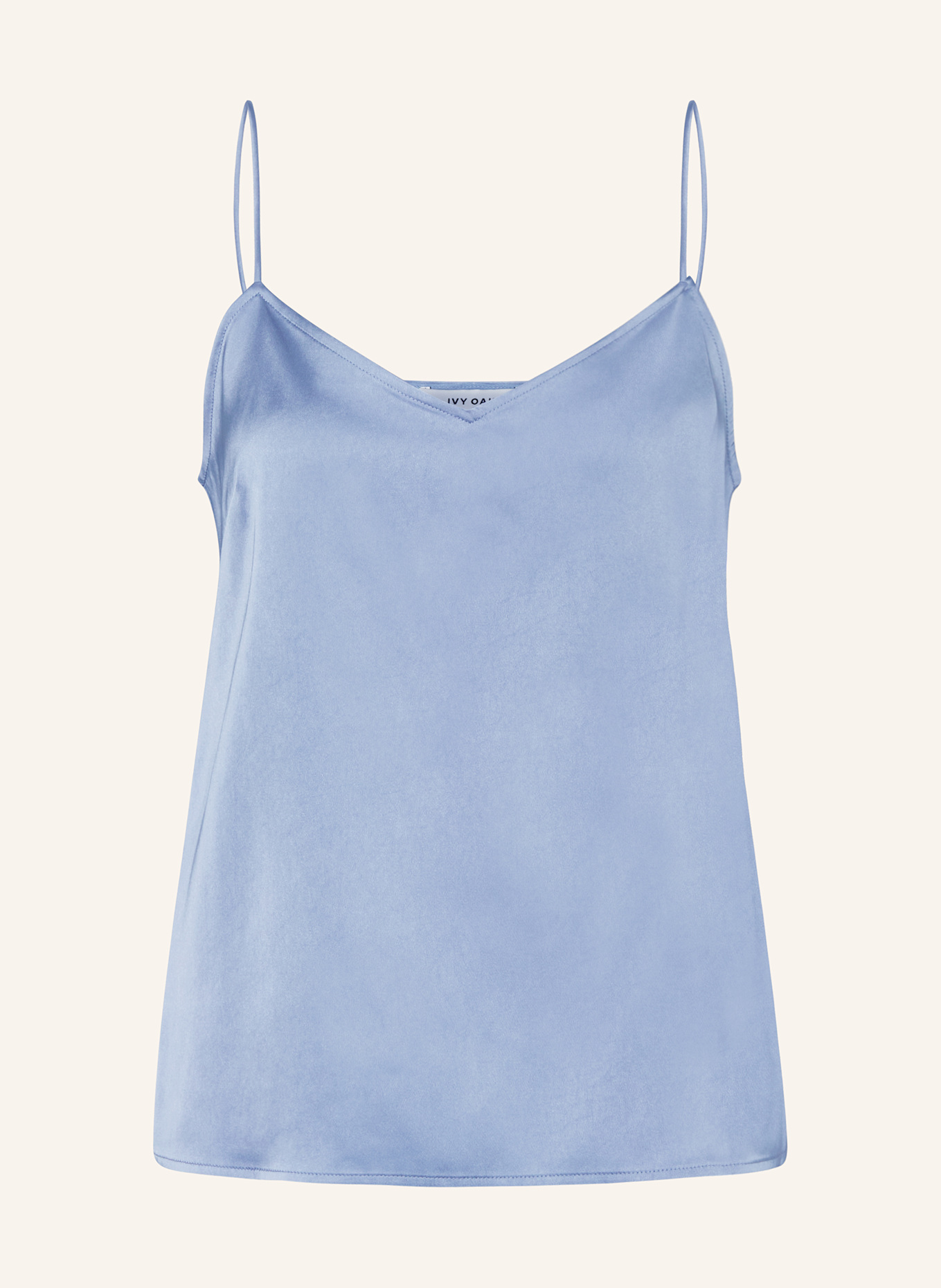 IVY OAK Saténový top TILDA ANN: MODRÁ