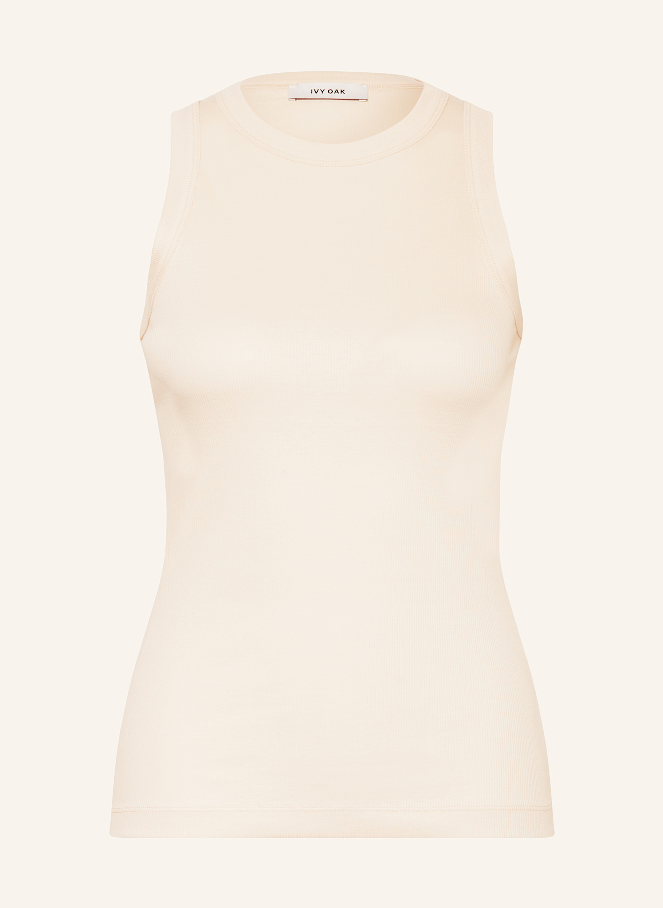 IVY OAK Tanktop KLARA ANN: HELLBRAUN