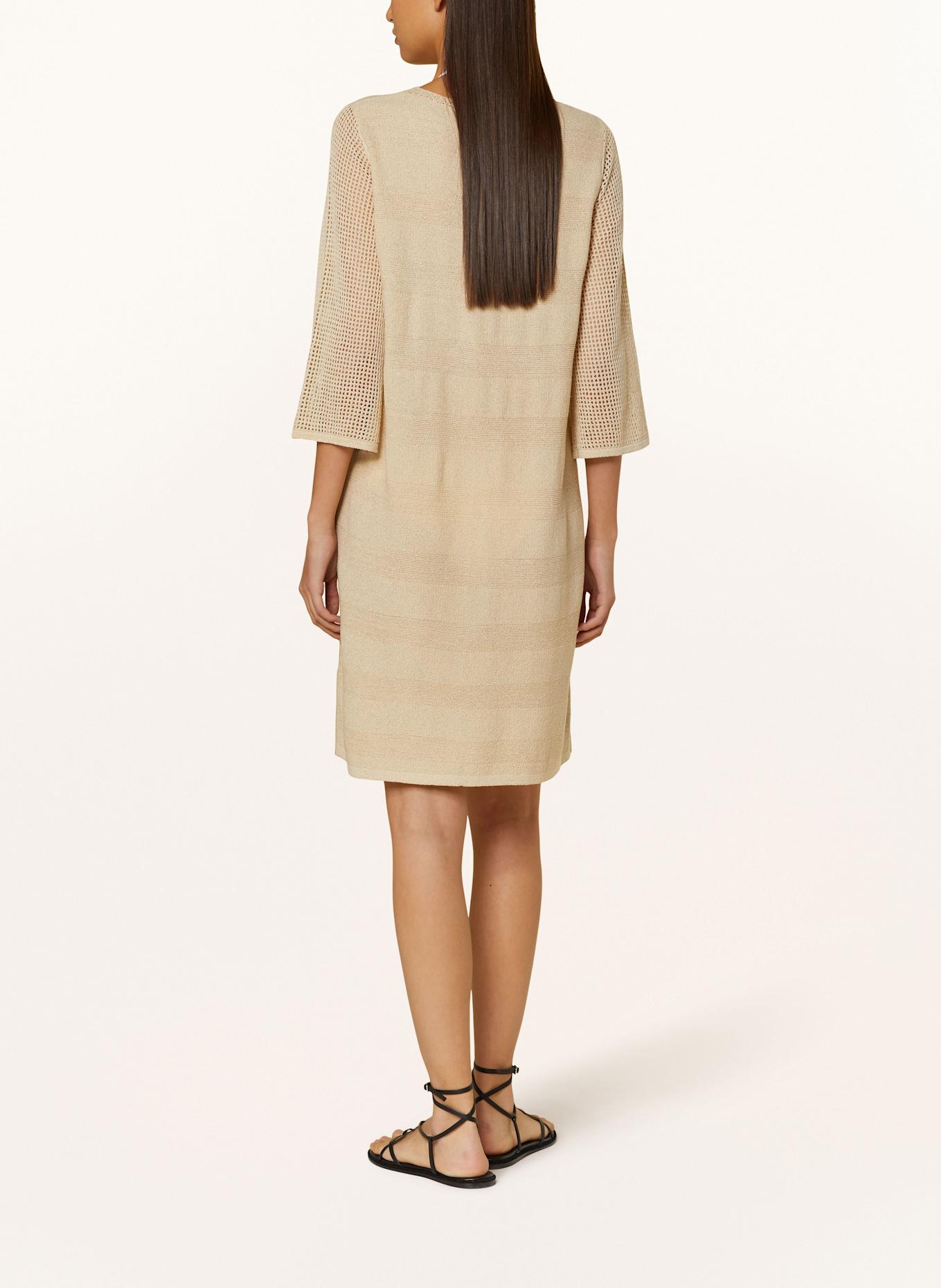 MARYAN MEHLHORN Strandkleid ORNATION mit 3/4-Arm und Glitzergarn, Farbe: CREME (Bild 3)