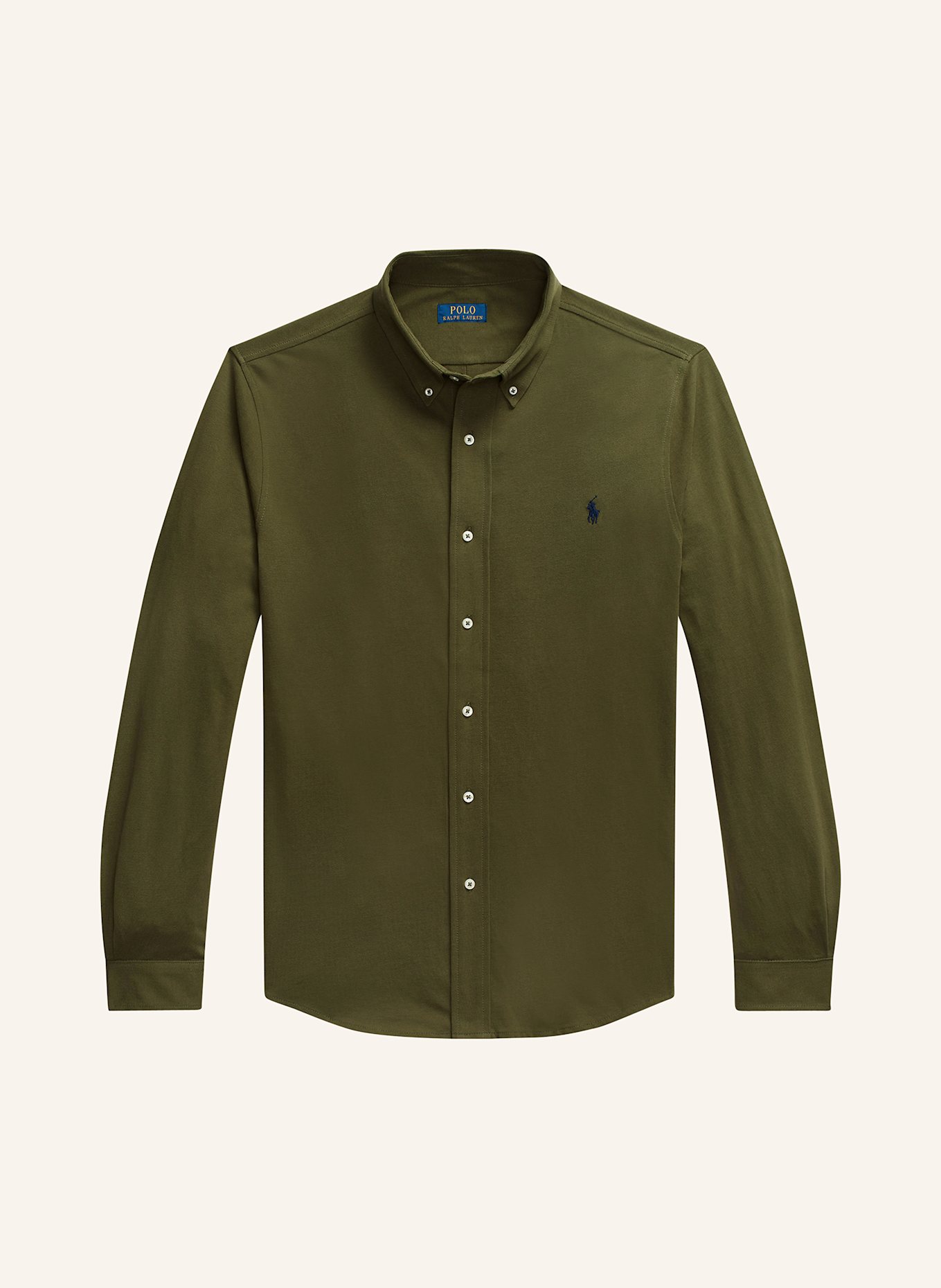 POLO RALPH LAUREN Big & Tall Piqué-Hemd: OLIV